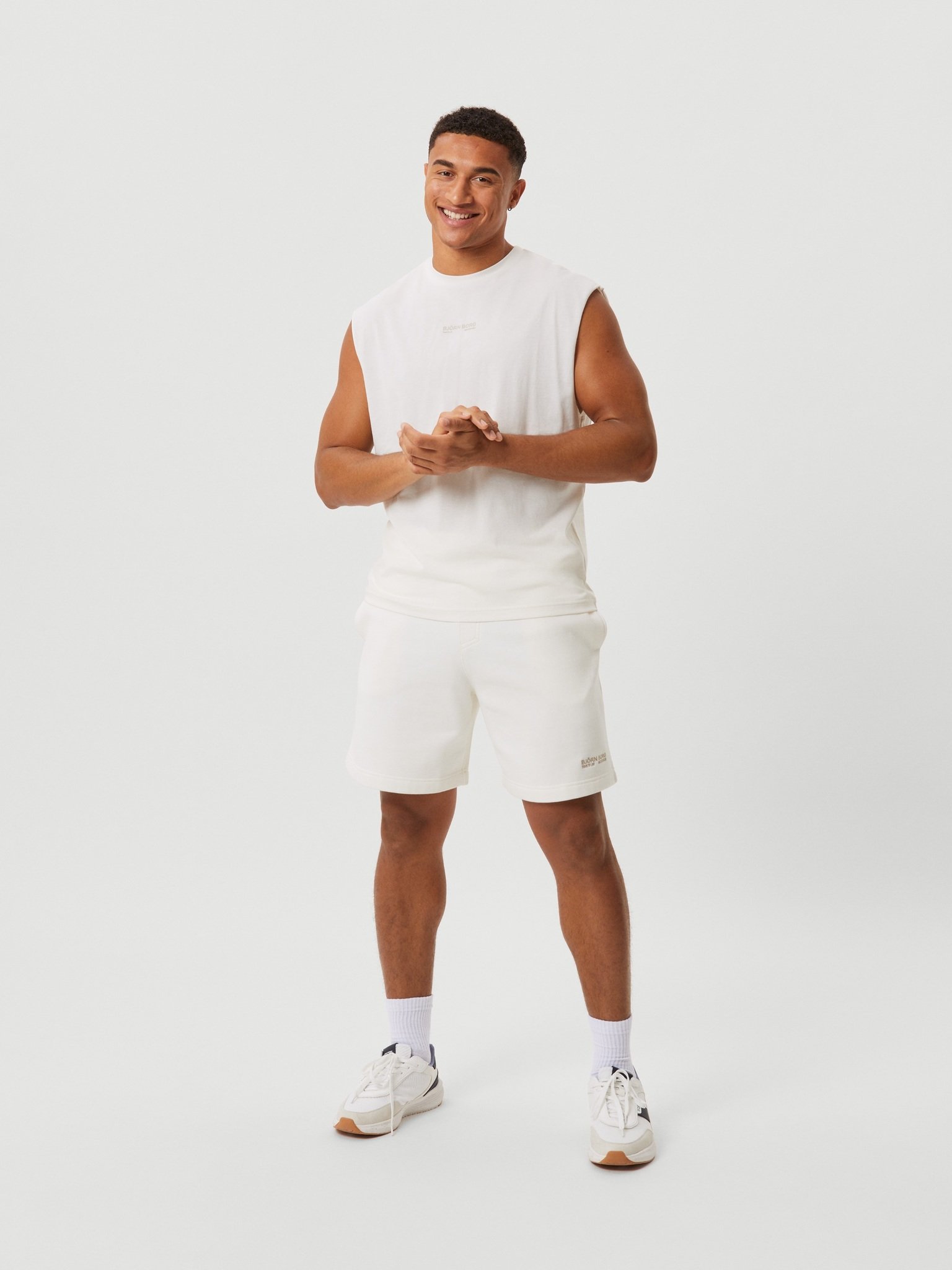 Bjorn Borg sleeveless T-shirt, off white