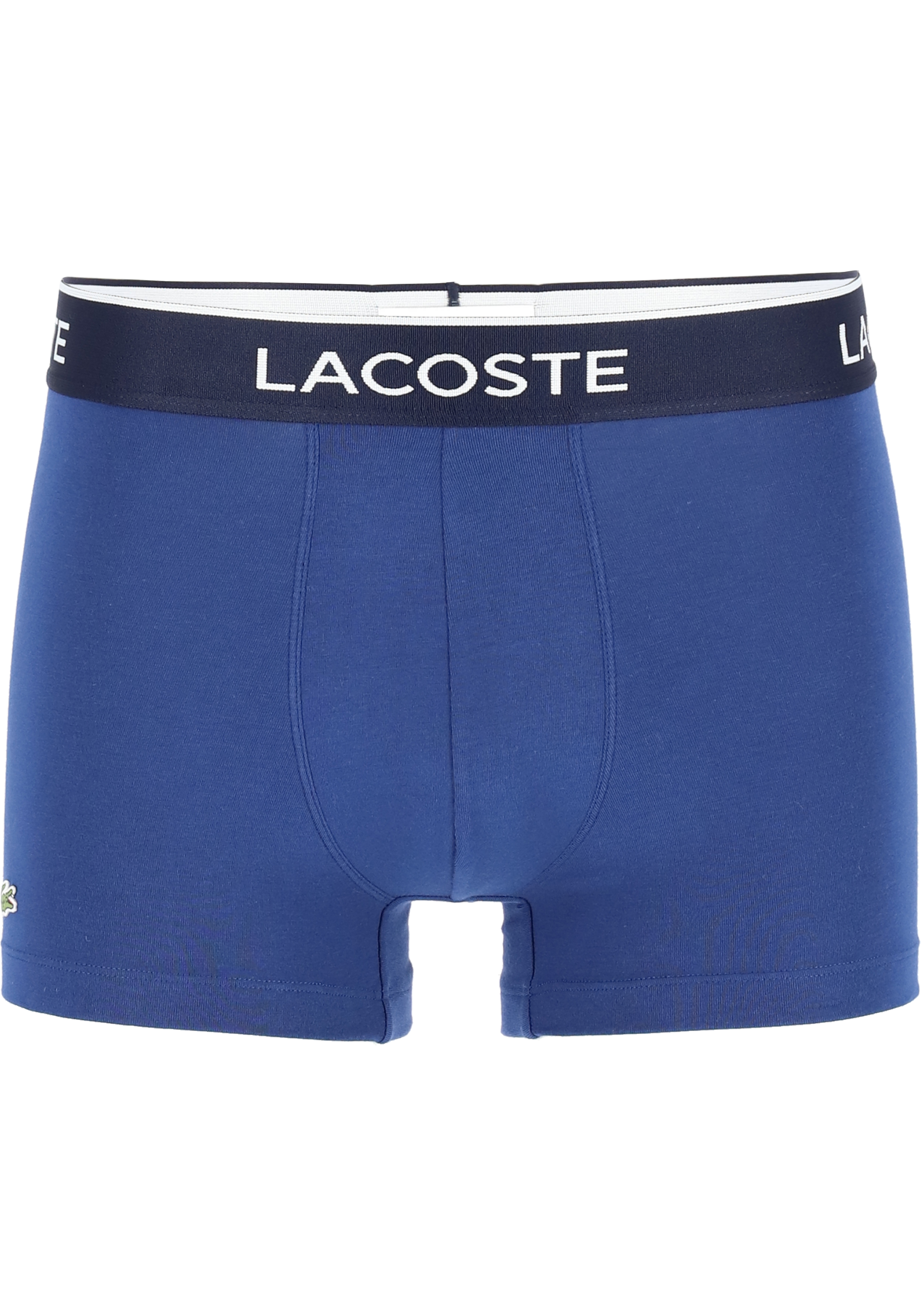 Lacoste Boxer Trunks (3-pack), heren boxers kort, blauw en rood