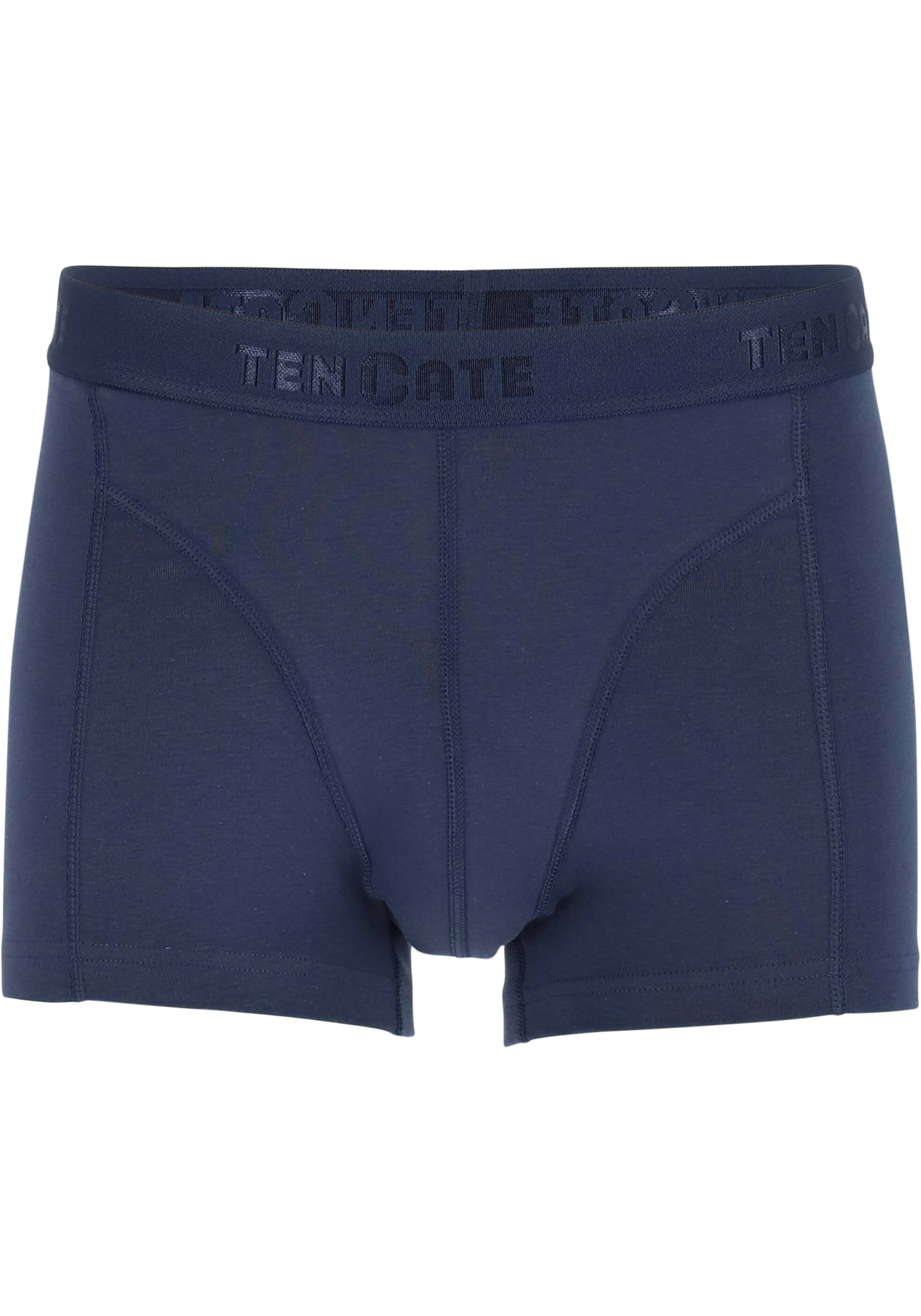 TEN CATE Basics men shorty (2-pack), heren boxers kort, blauw