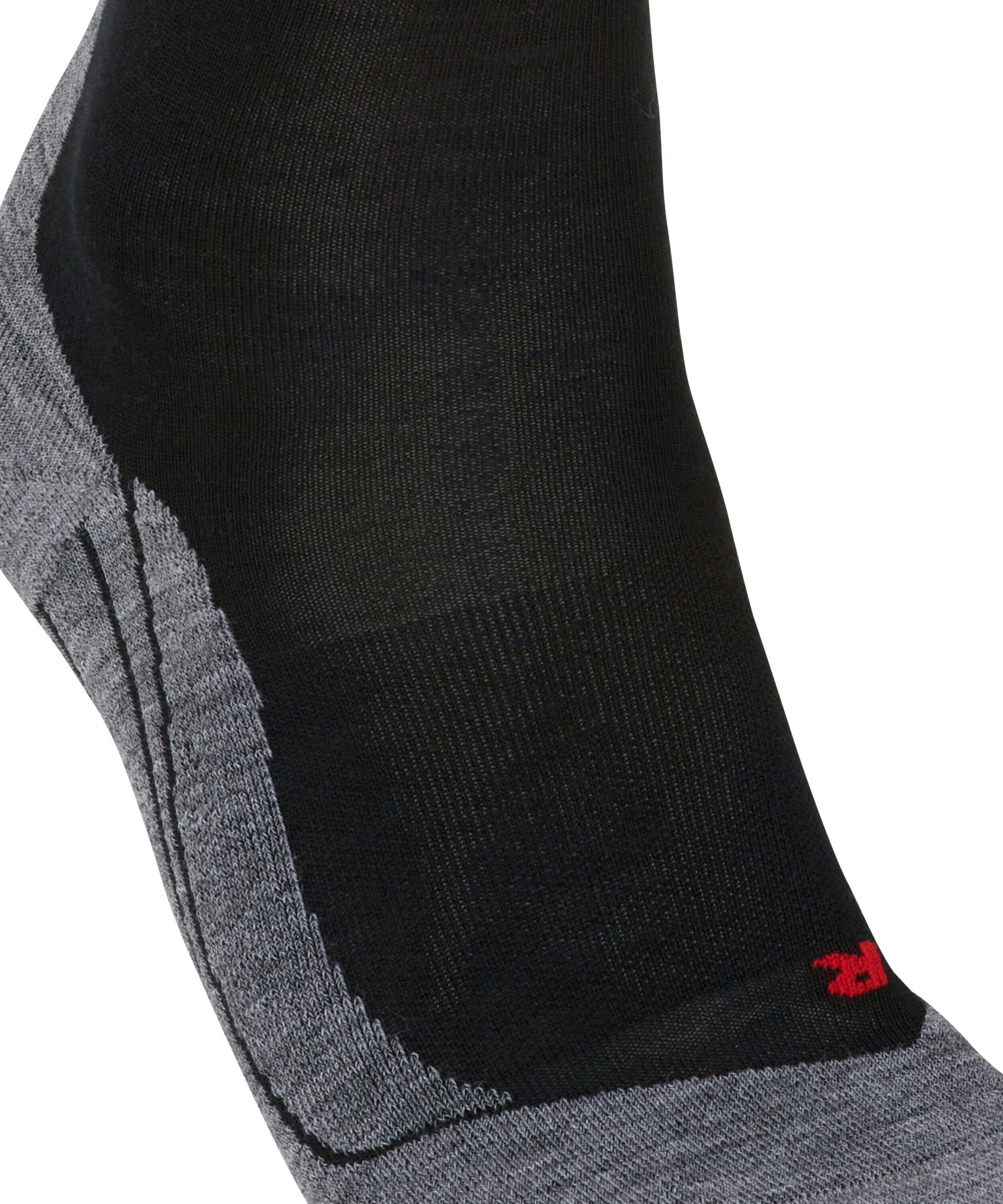 FALKE RU4 Endurance Wool dames running sokken, zwart (black-mix)