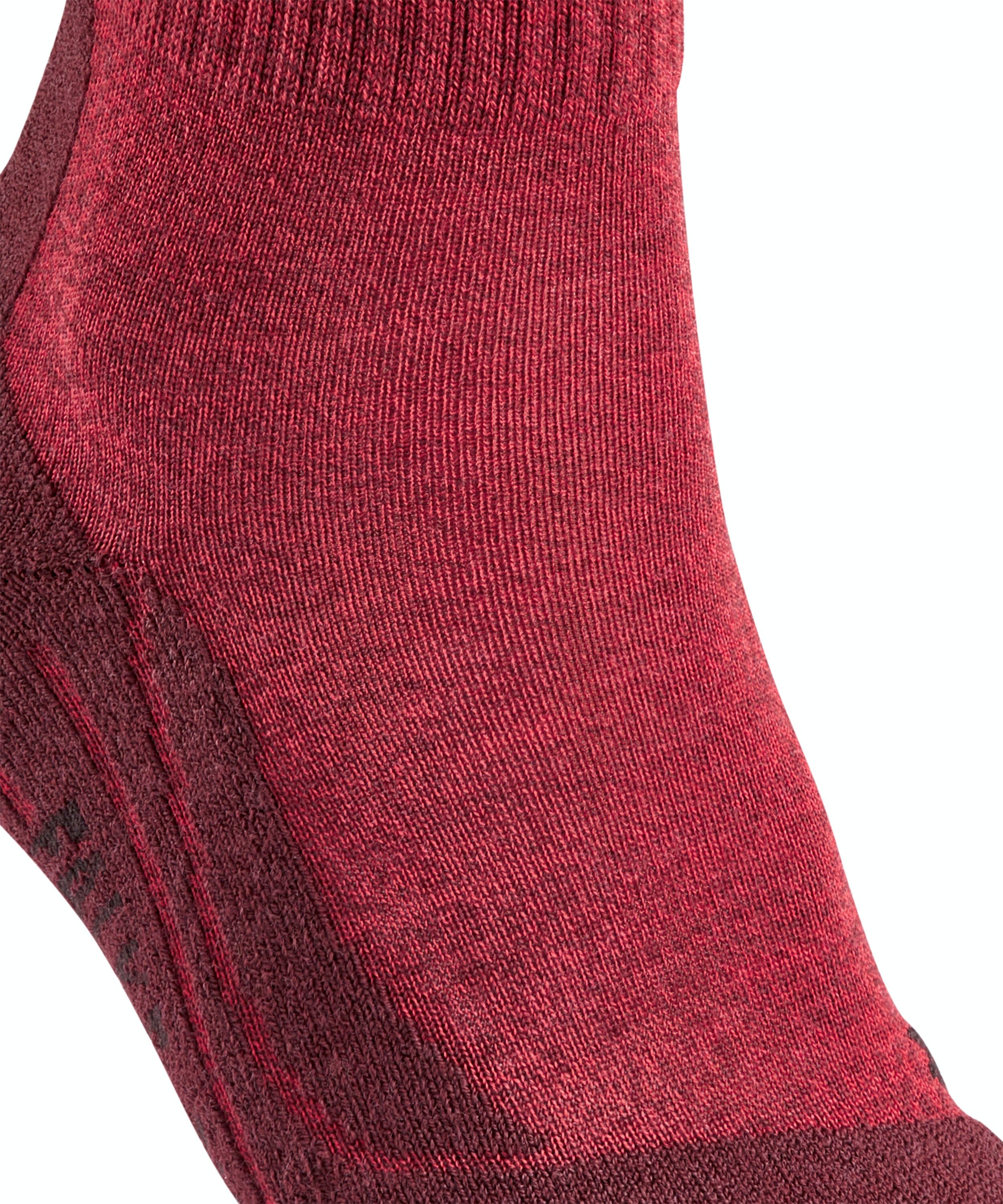 FALKE TK2 Explore Wool dames trekking sokken, rood (scarlet)