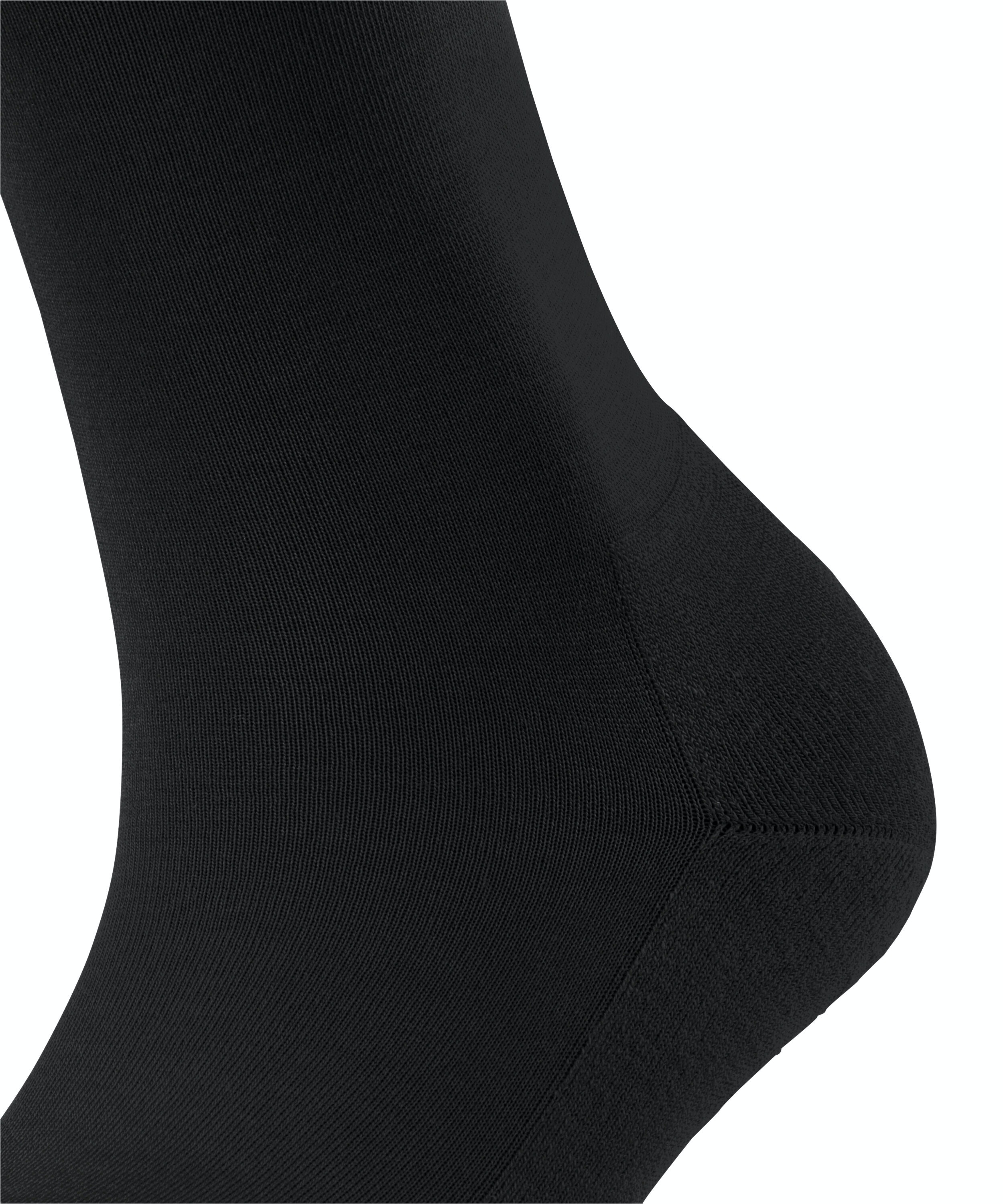 FALKE ClimaWool damessokken, zwart (black)