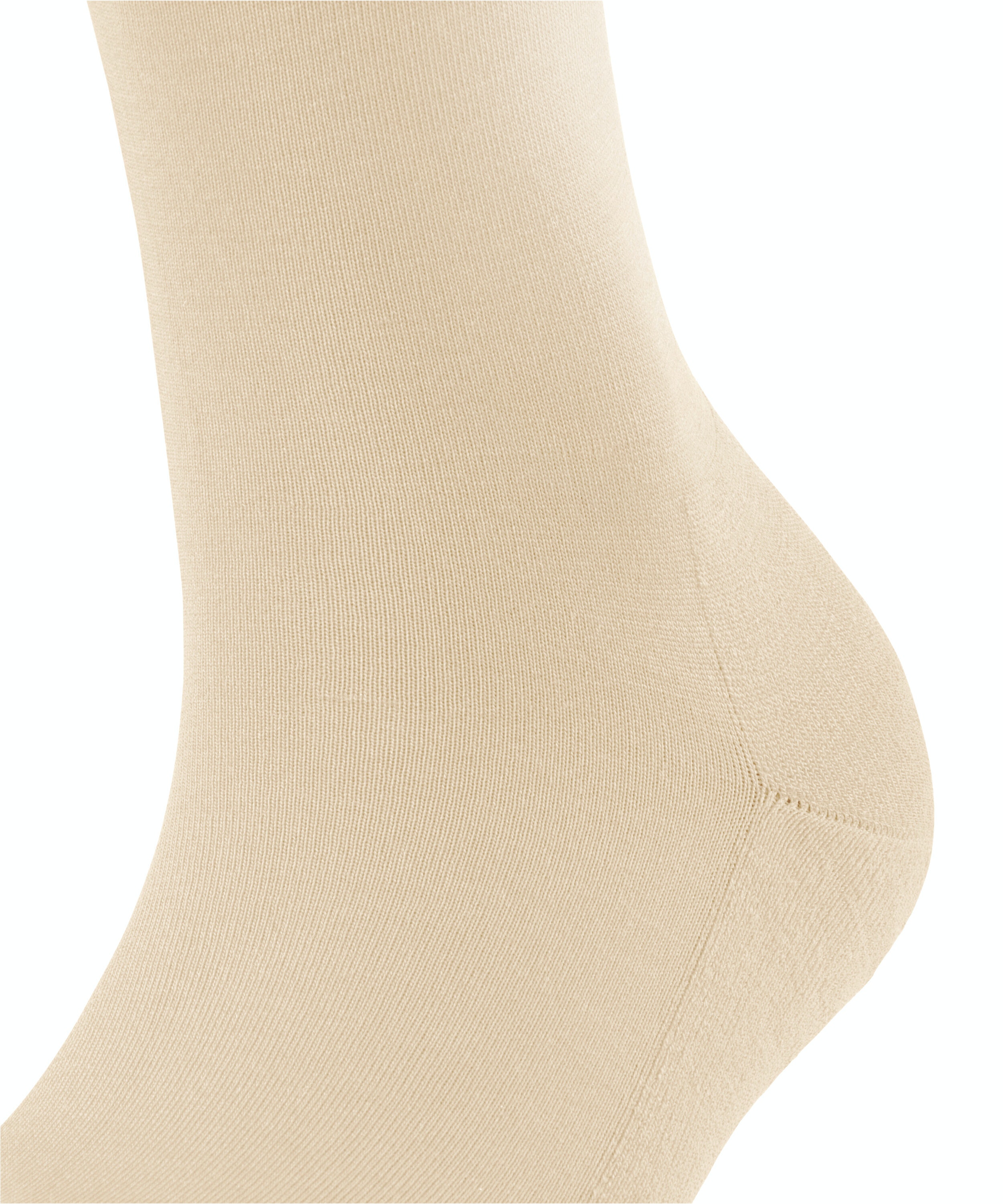 FALKE ClimaWool dames kniekousen, creme (cream)