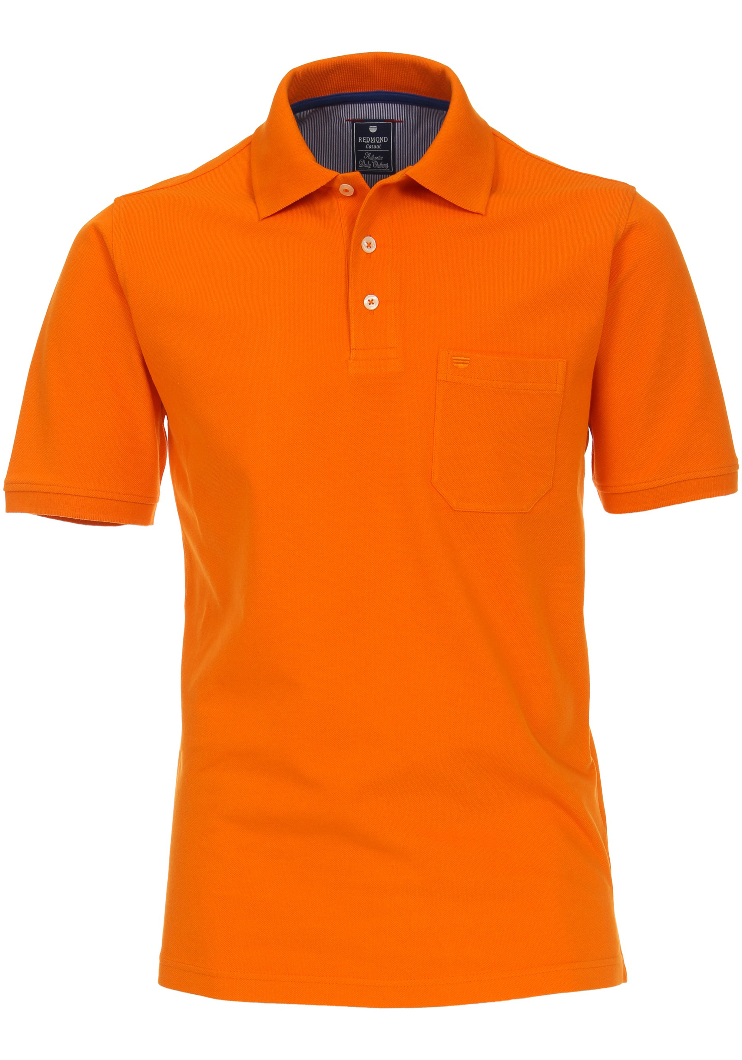 Redmond regular fit poloshirt, oranje