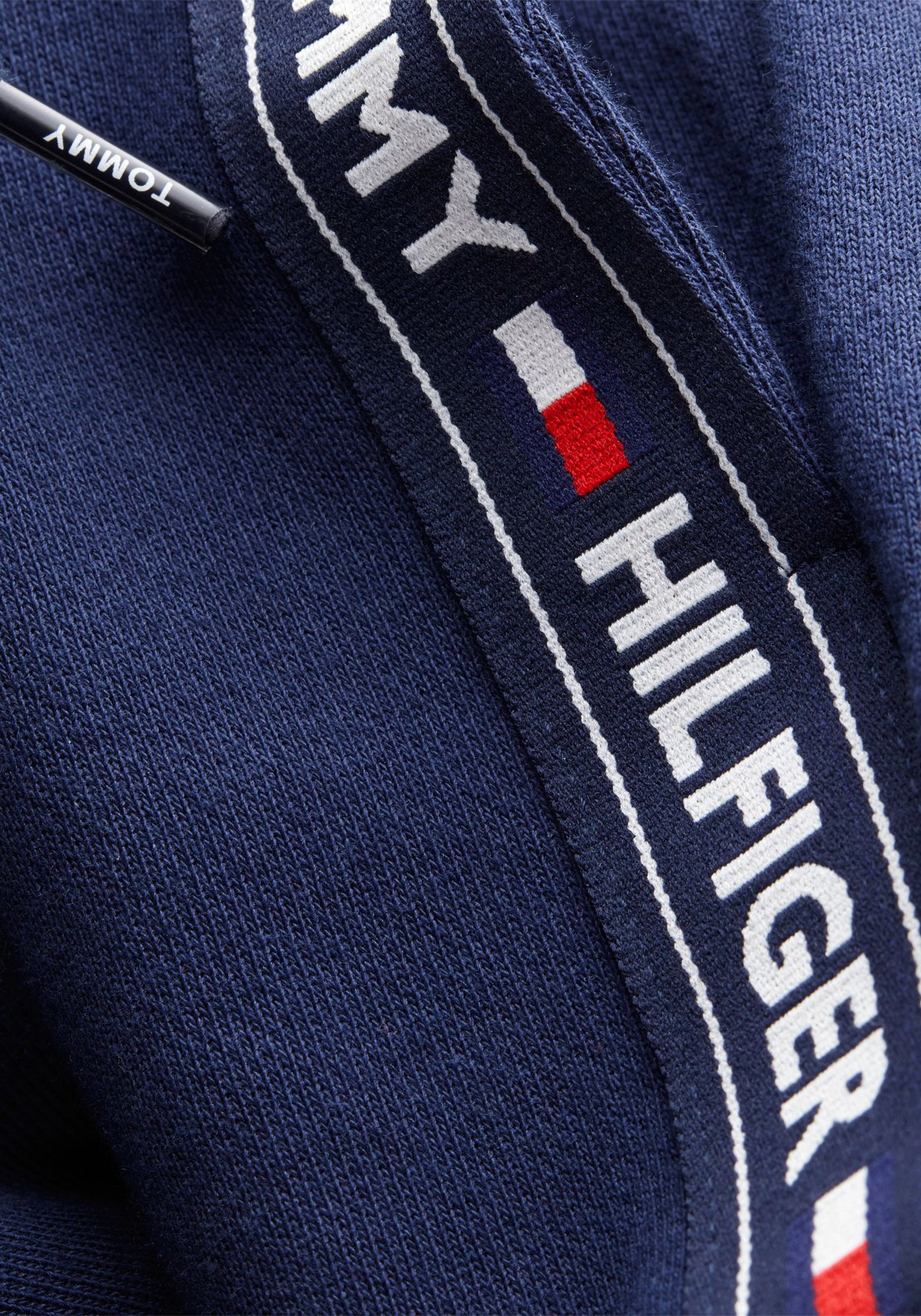 Tommy Hilfiger dames Authentic track pant, joggingbroek normale dikte, donkerblauw