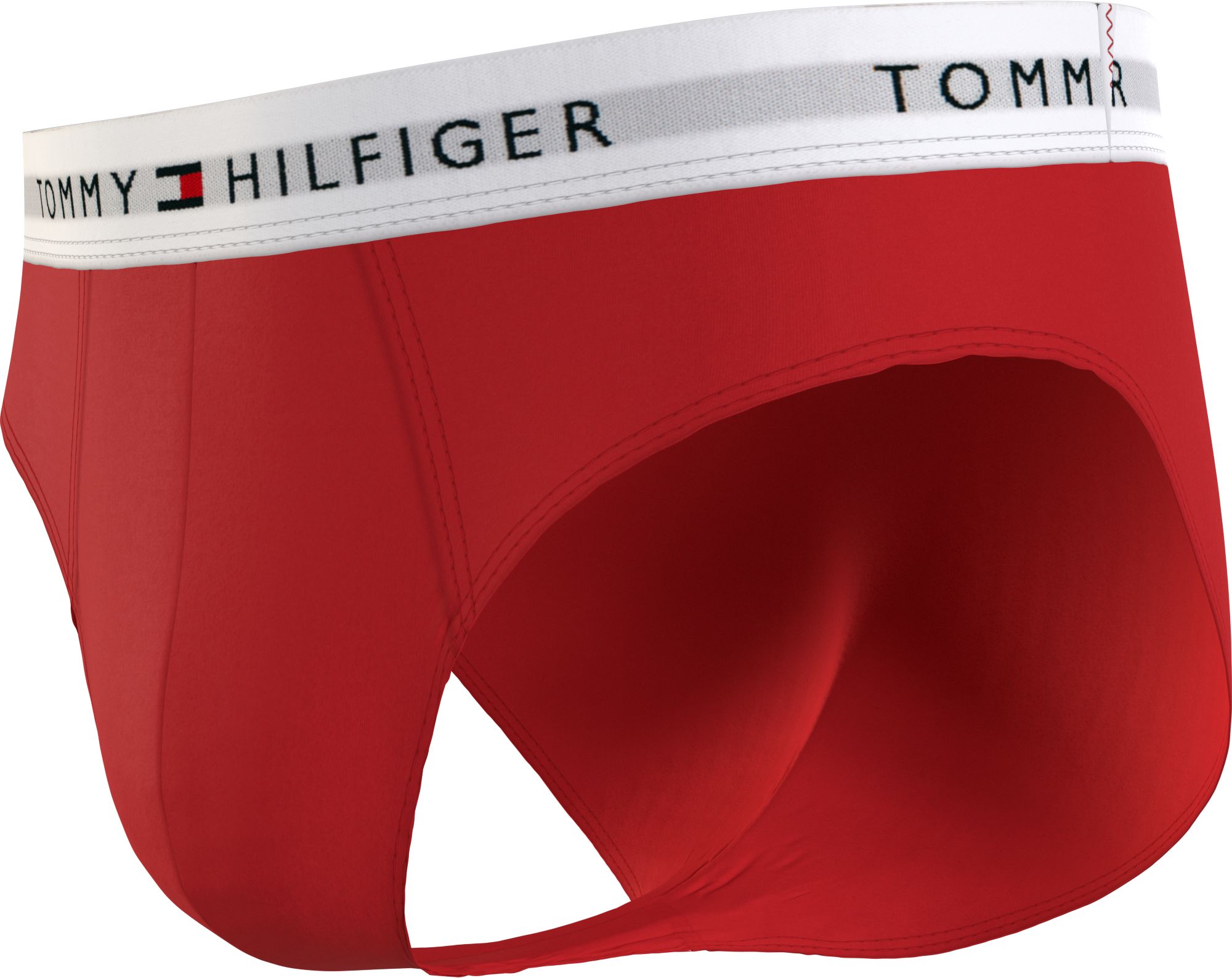 Tommy Hilfiger hipster brief (3-pack), heren slips, blauw, lichtblauw, rood