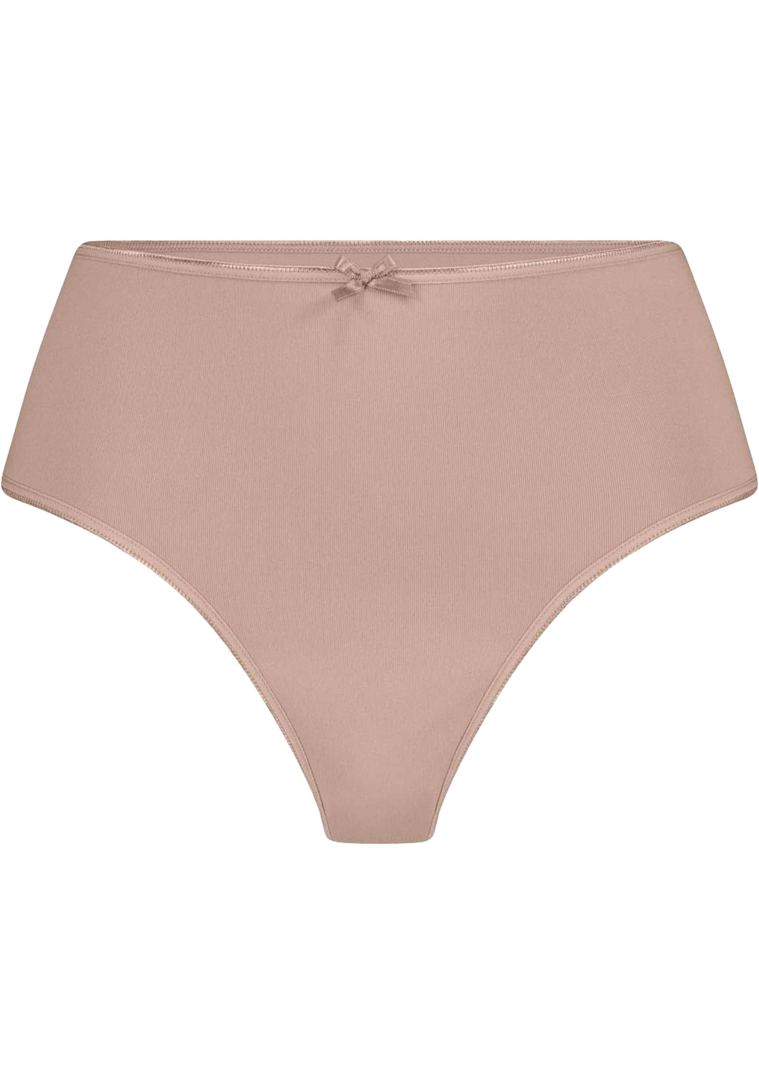 RJ Bodywear Pure Color dames maxi string (1-pack), lichtbruin