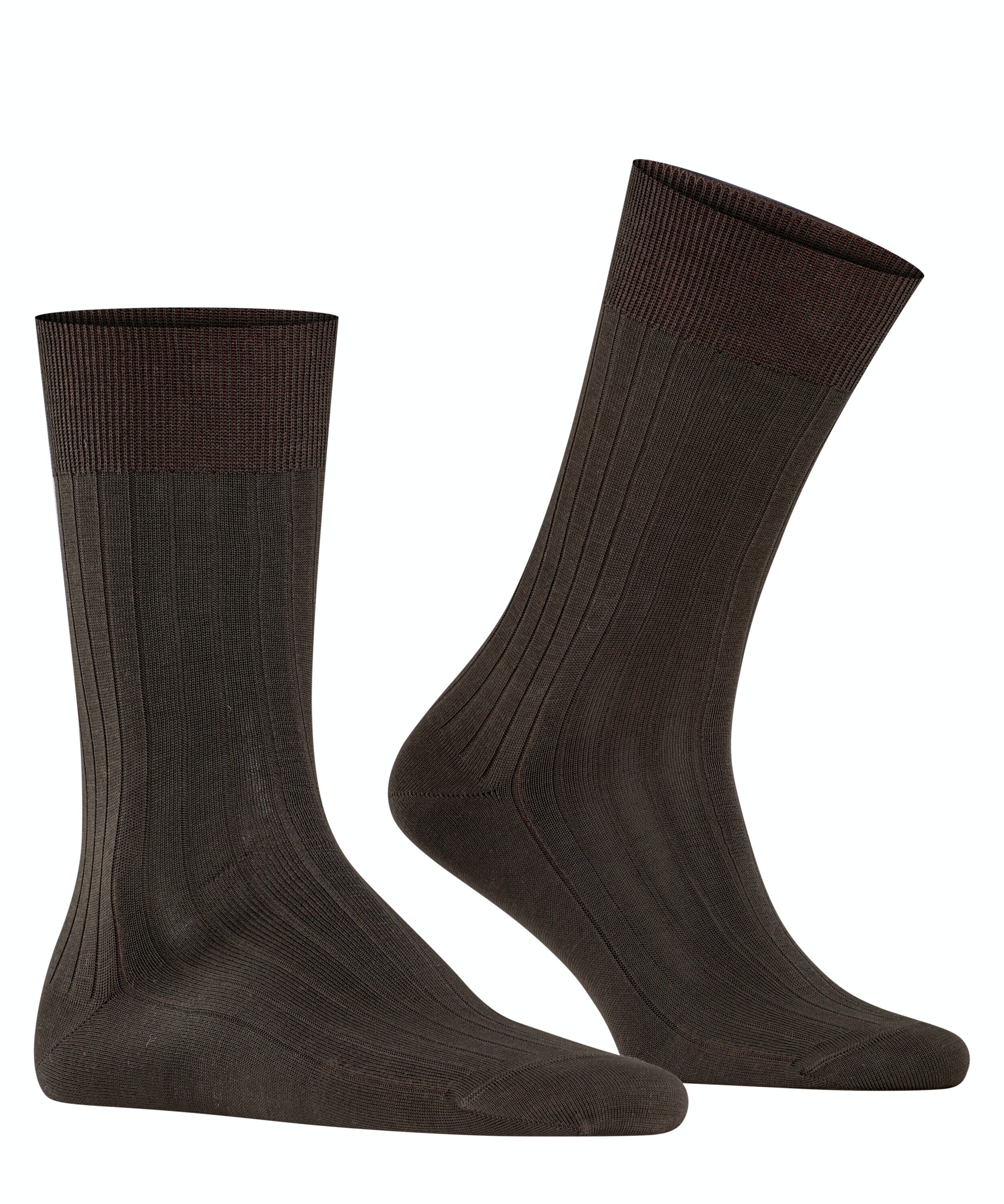 FALKE Milano herensokken, bruin (brown)