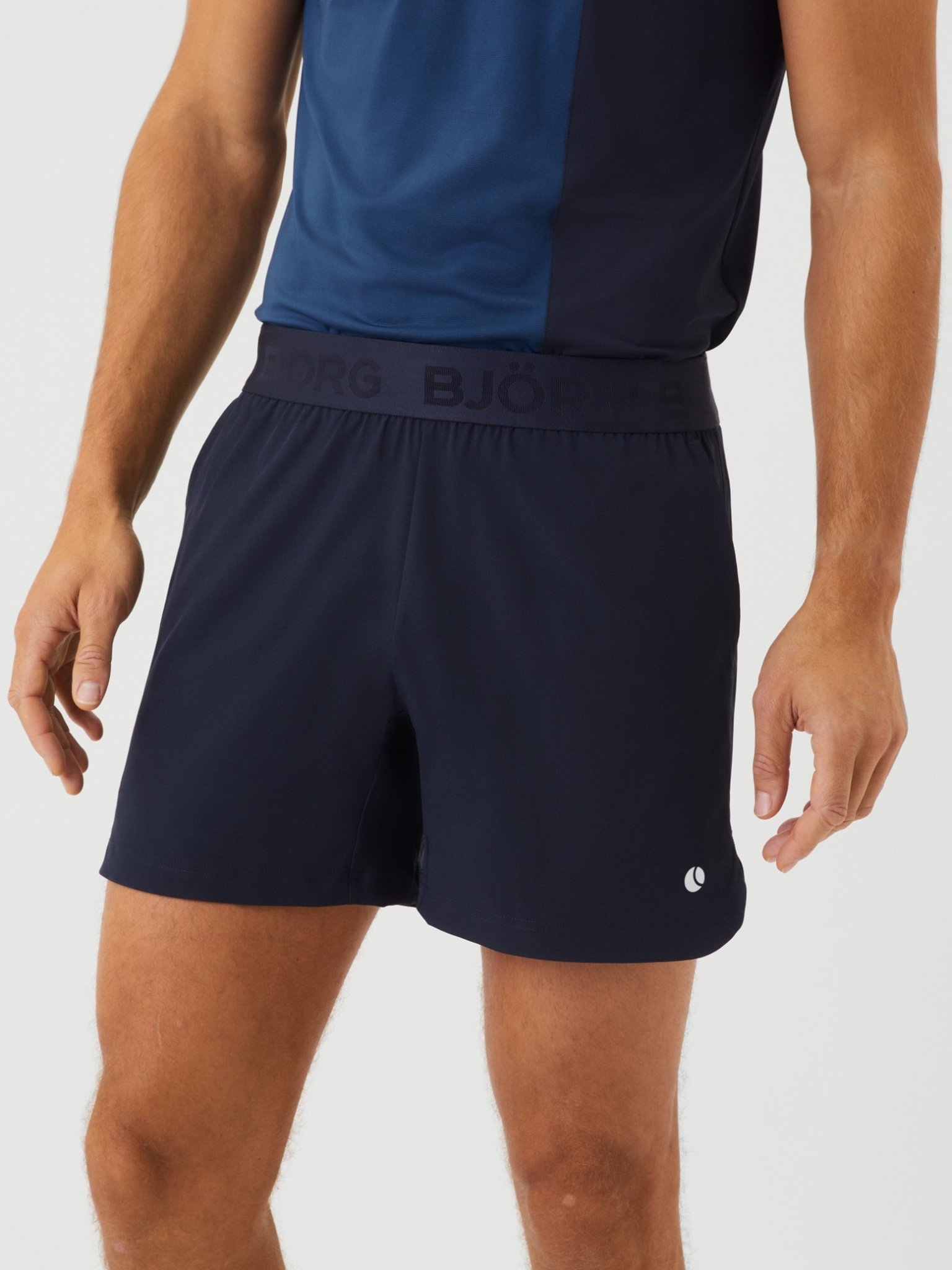 Bjorn Borg Ace Short Shorts, heren broek kort, blauw