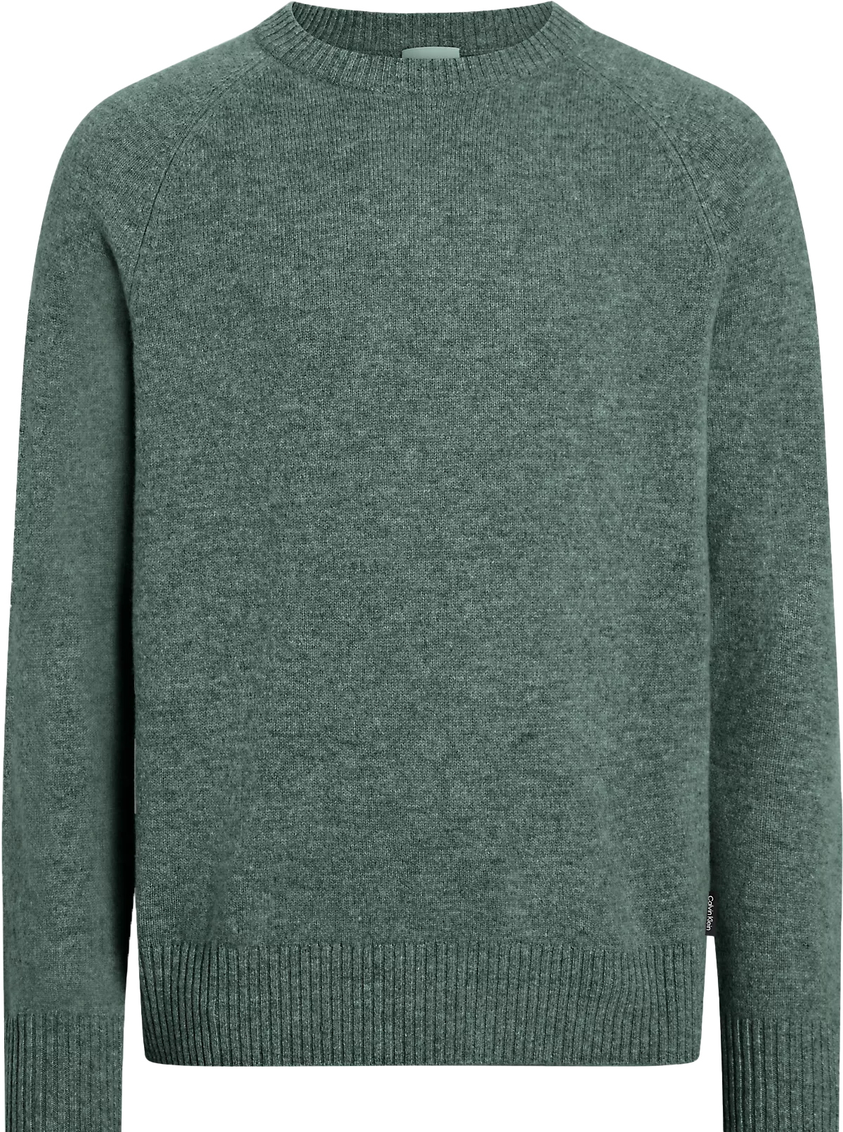 Calvin Klein heren pullover wol, groen