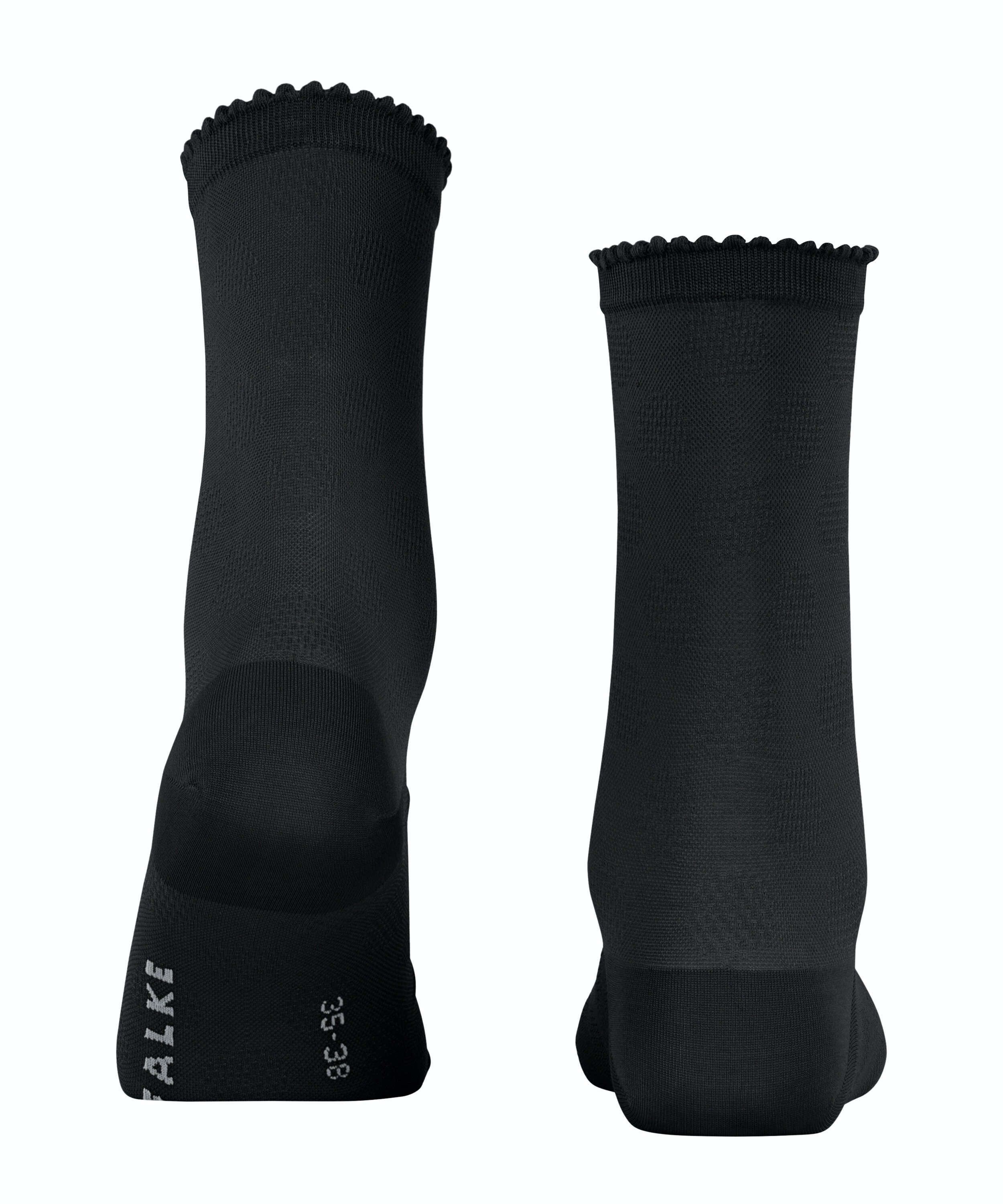 FALKE Bold Dot damessokken, zwart (black)