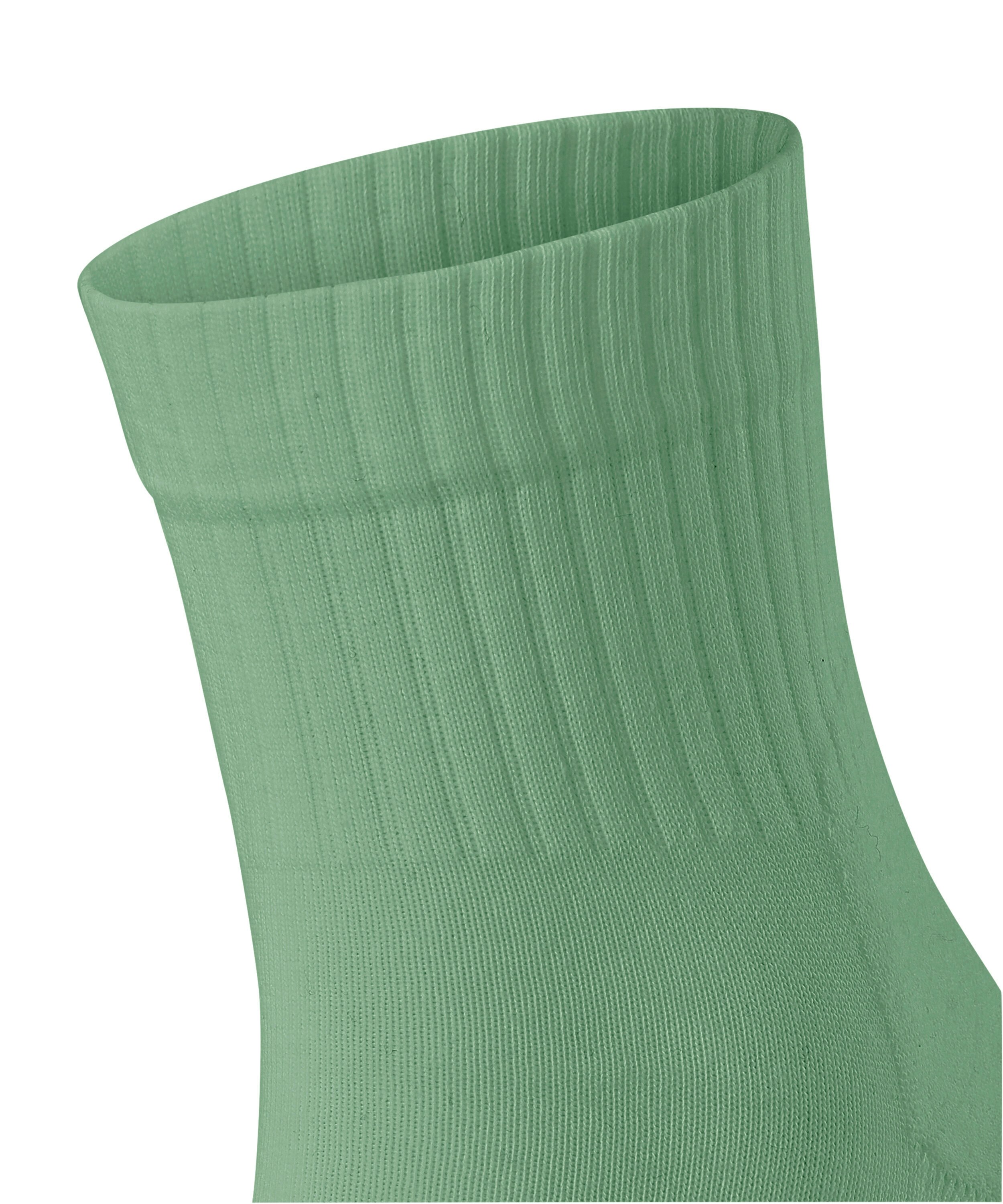 FALKE Run Rib unisex sokken kort, brandnetelgroen (nettle)