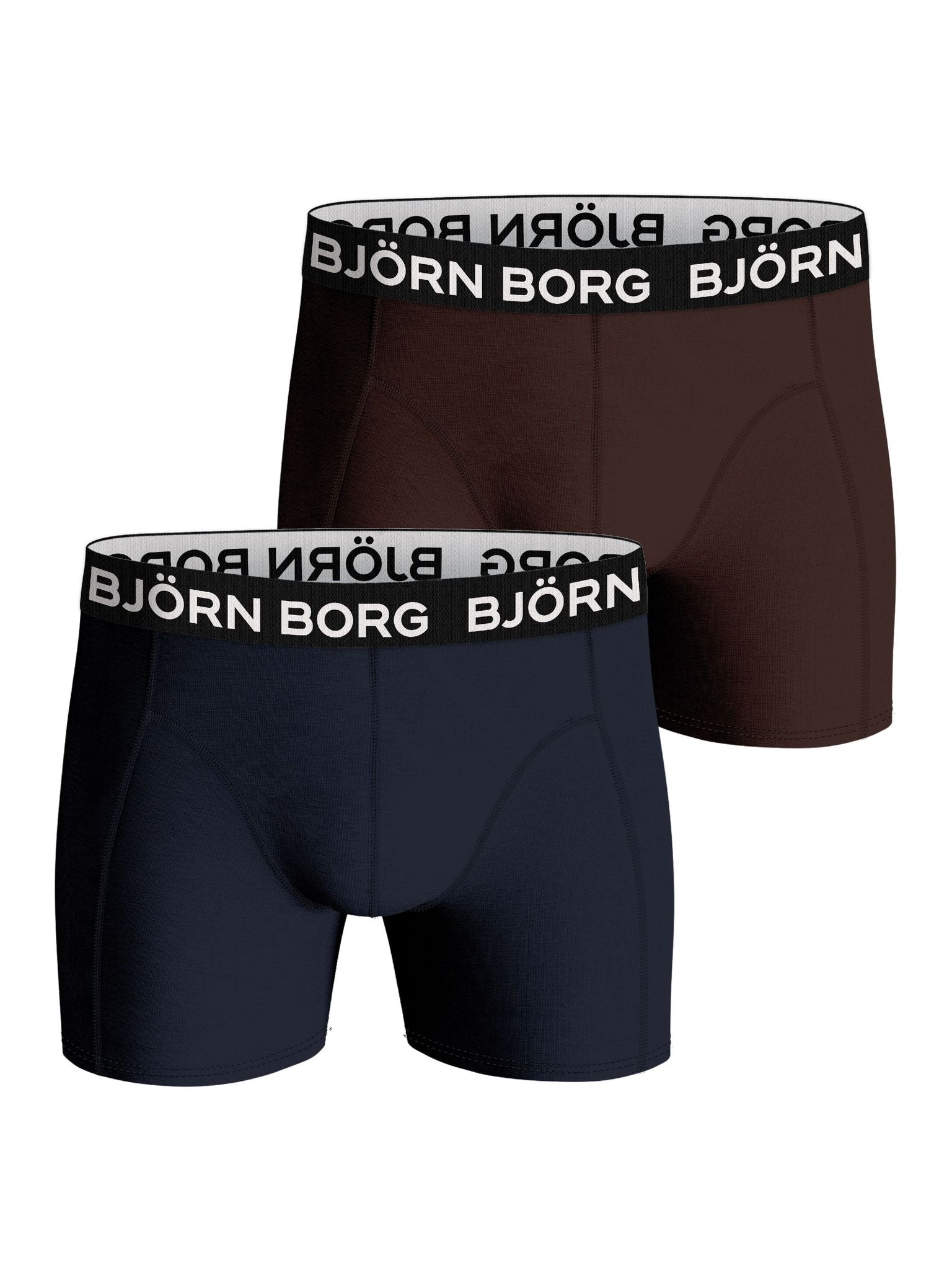 Bjorn Borg Bamboo Cotton Blend boxers, heren boxers normale lengte (2-pack), multicolor