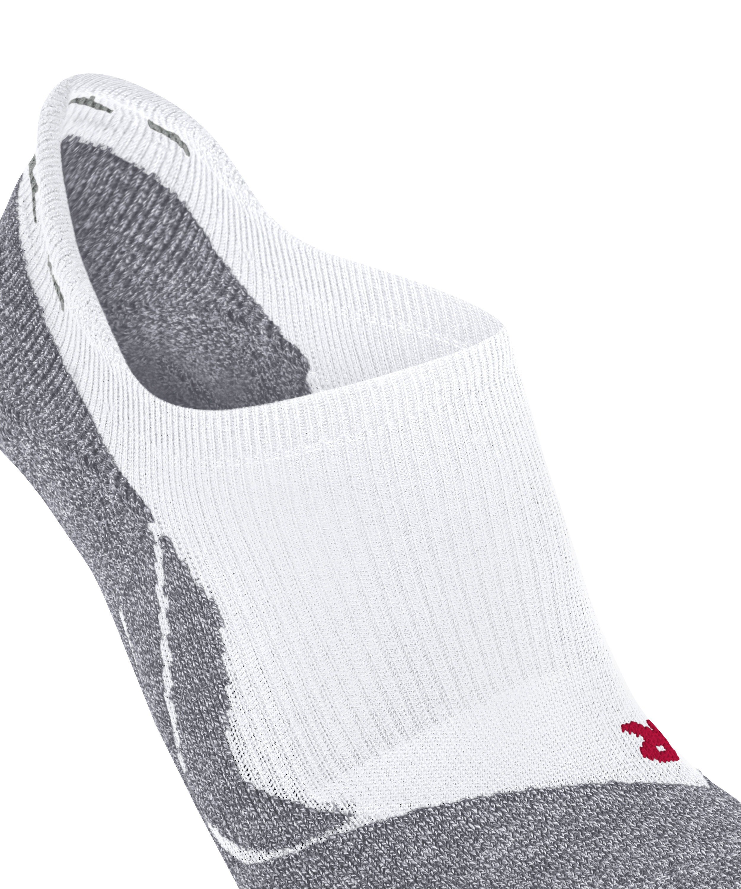 FALKE RU3 Comfort Invisible dames running kousenvoetjes, wit (white-mix)