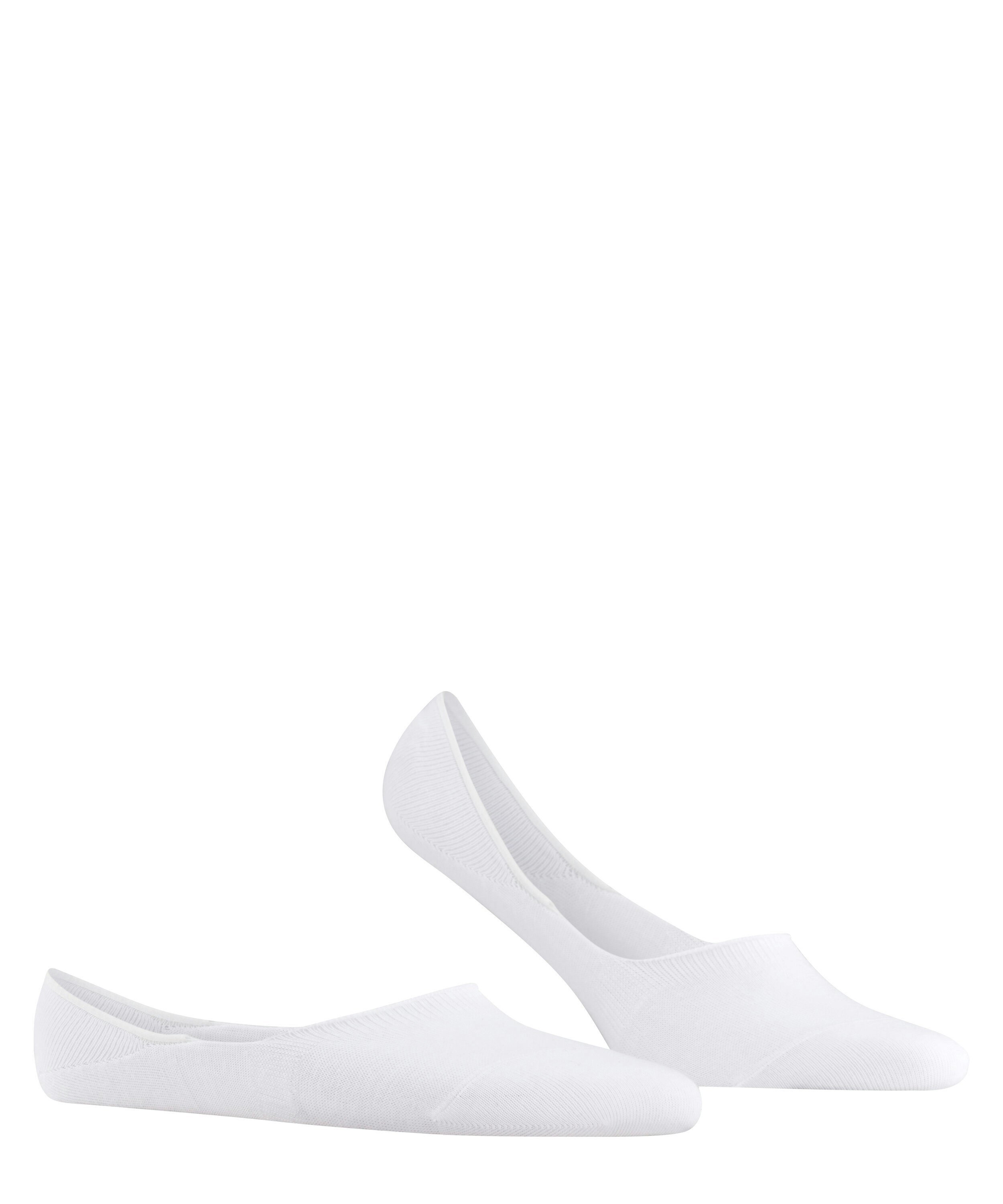 FALKE Step Medium Cut heren kousenvoetjes, wit (white)