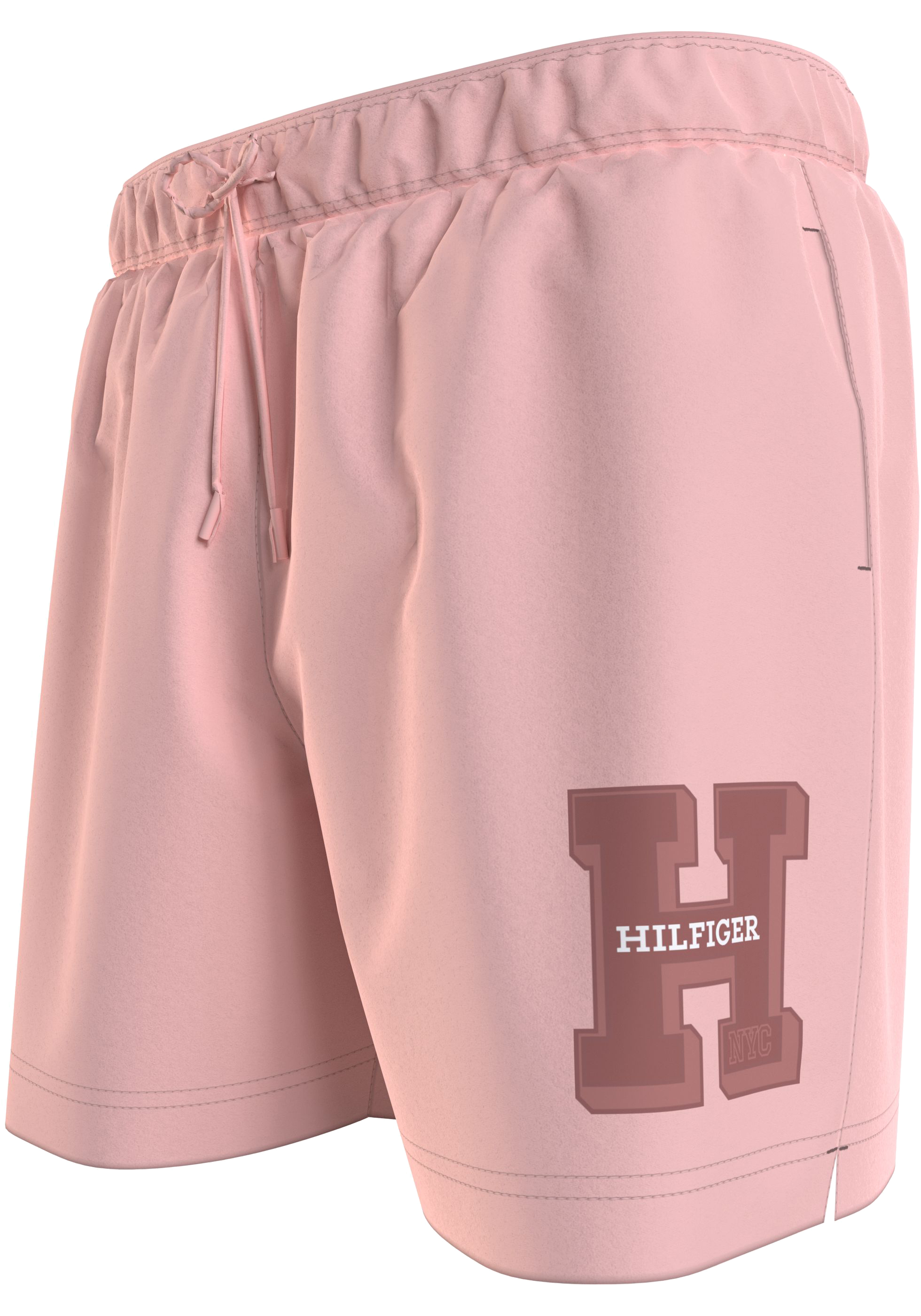 Tommy Hilfiger Medium Drawstring swimshort, heren zwembroek, roze