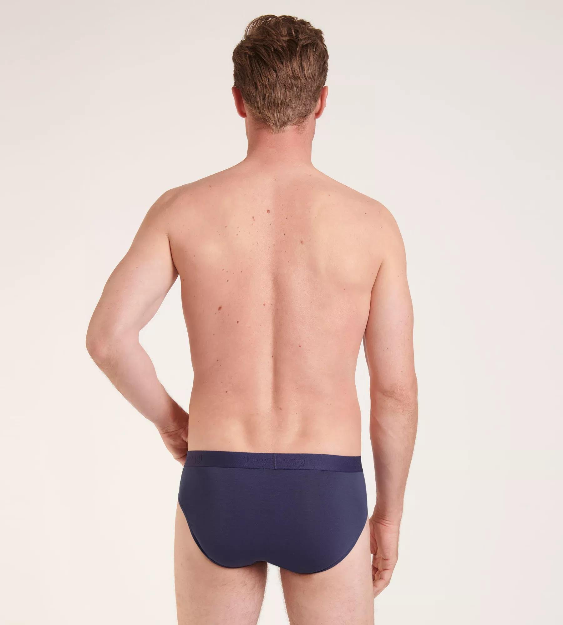 Sloggi Men EVER Soft Brief, heren slip met smalle zijkanten (2-pack), blauw