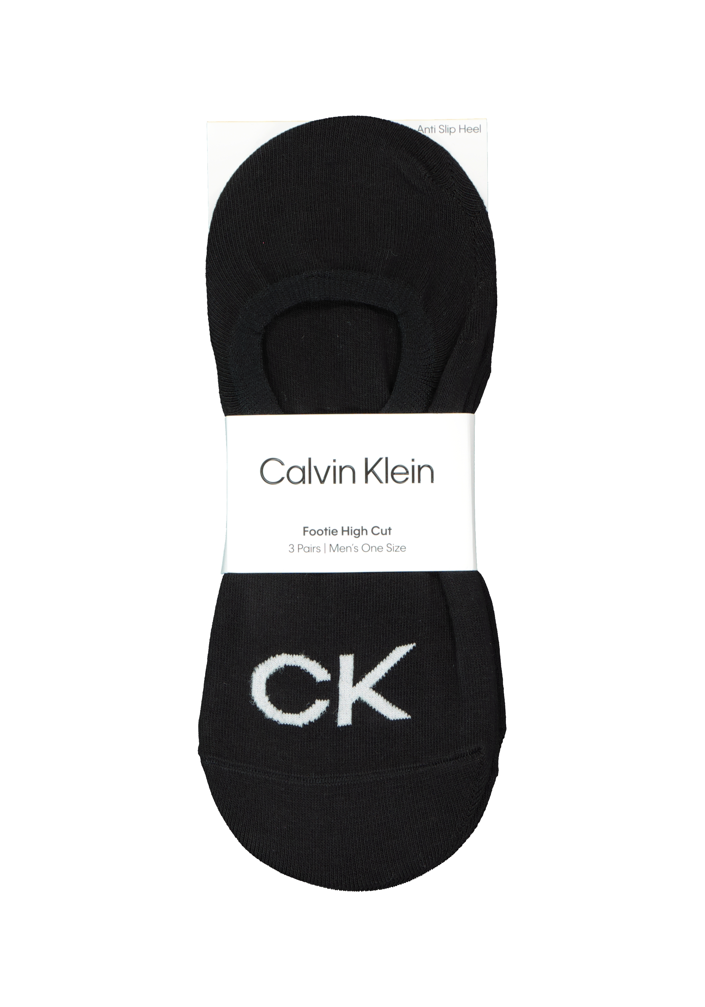 Calvin Klein herensokken Albert (3-pack), onzichtbare sokken, zwart