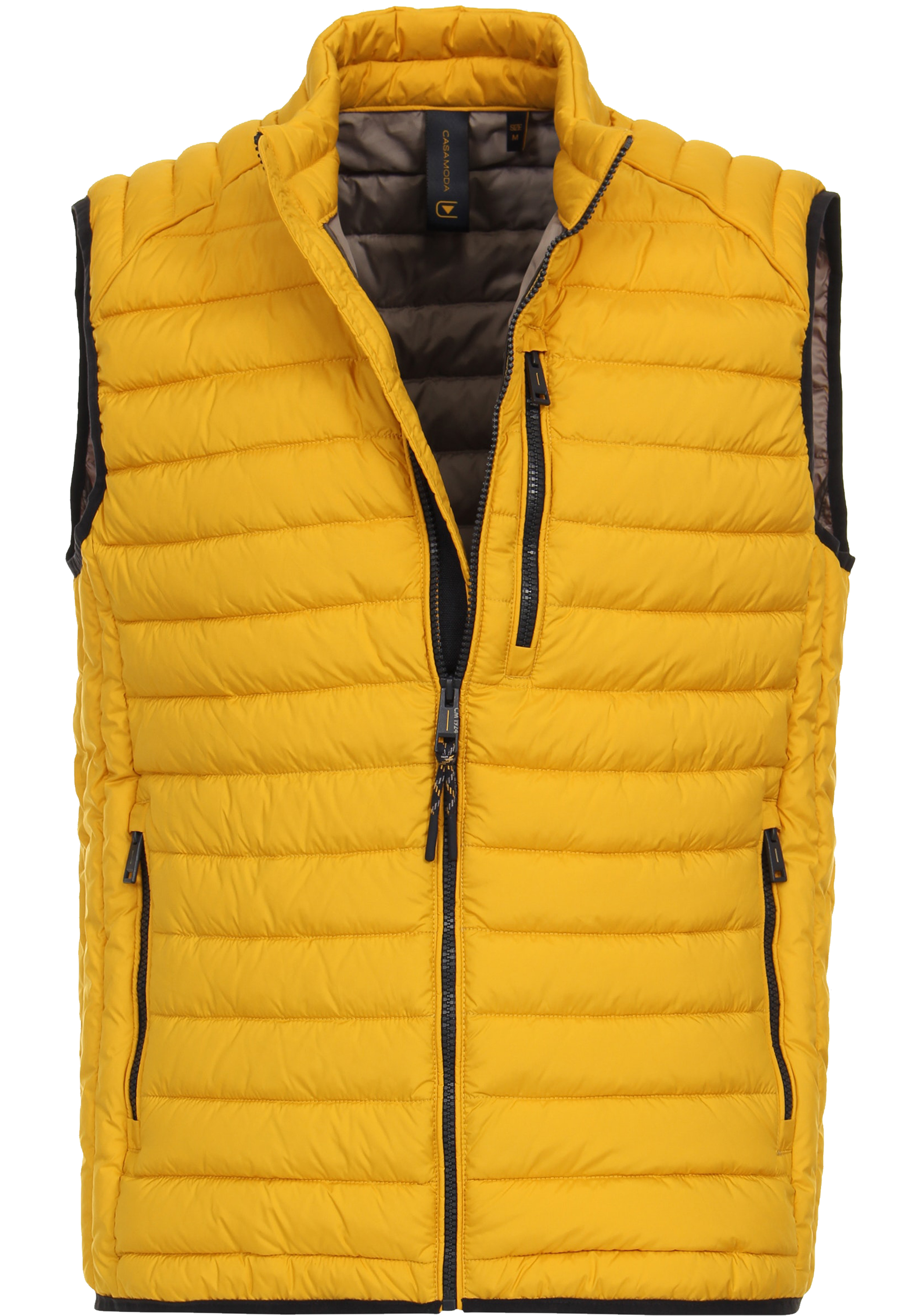 CASA MODA comfort fit bodywarmer, geel