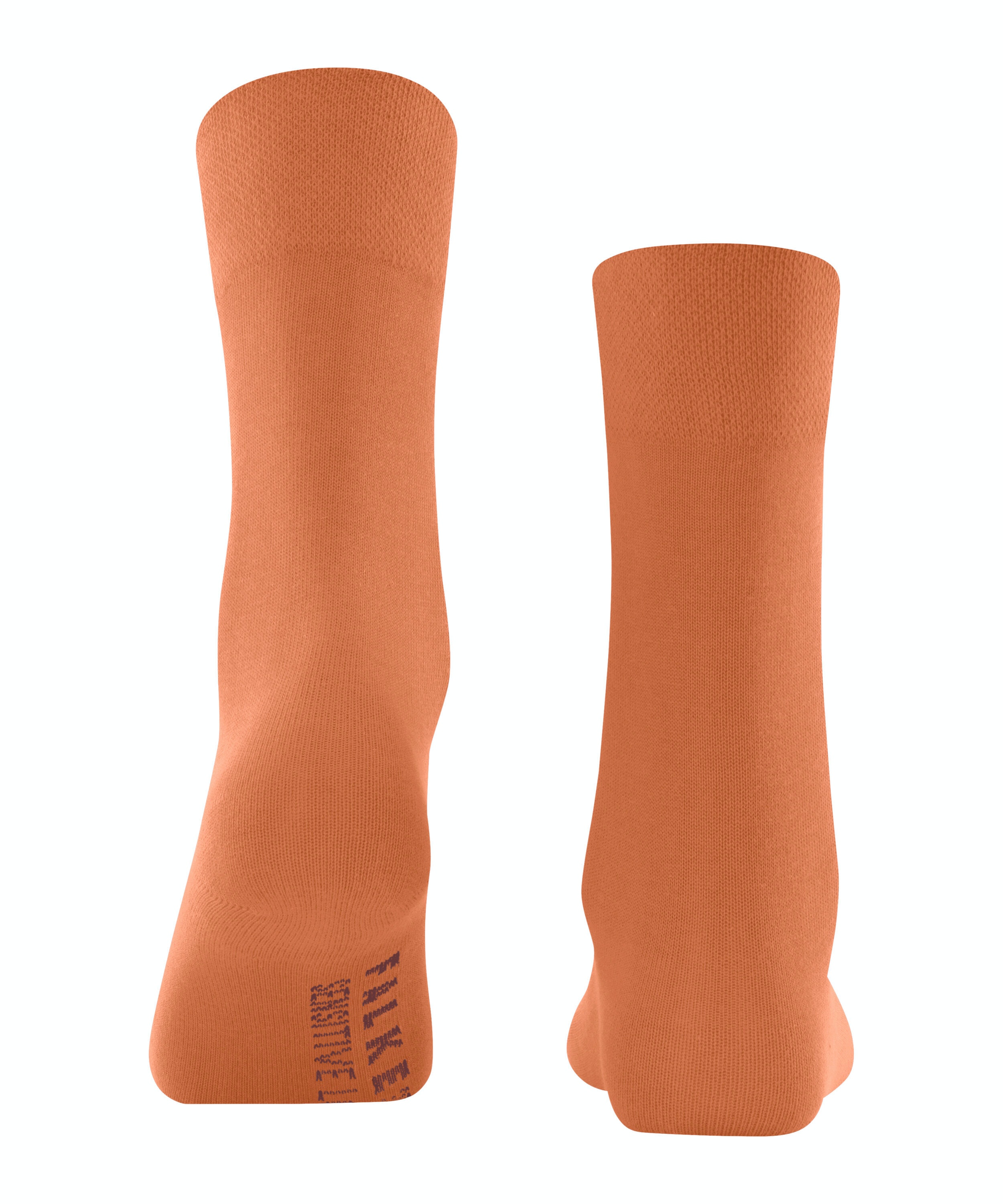 FALKE Sensitive London damessokken, oranje (tandoori)