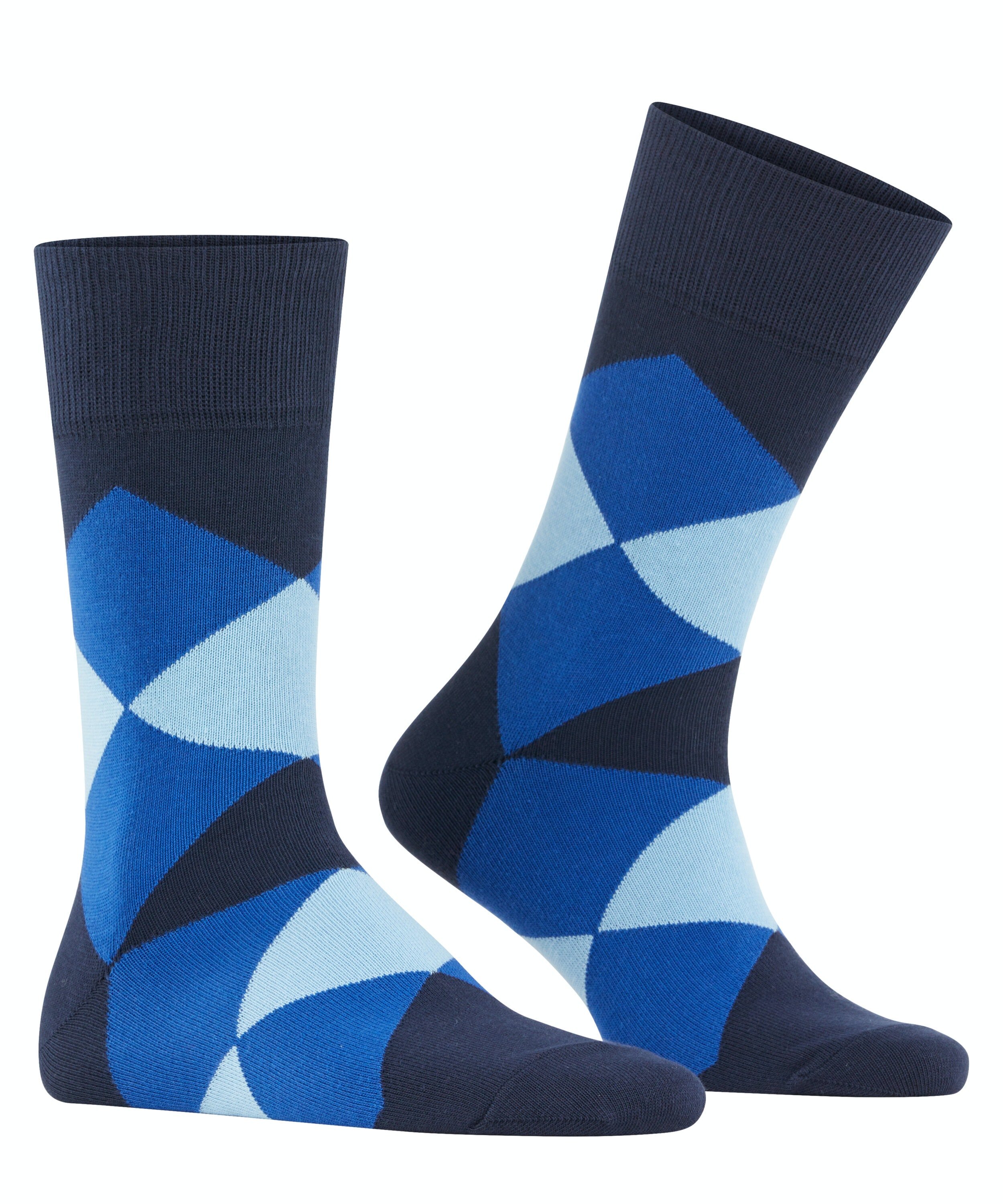 Burlington Clyde herensokken, blauw (marine)