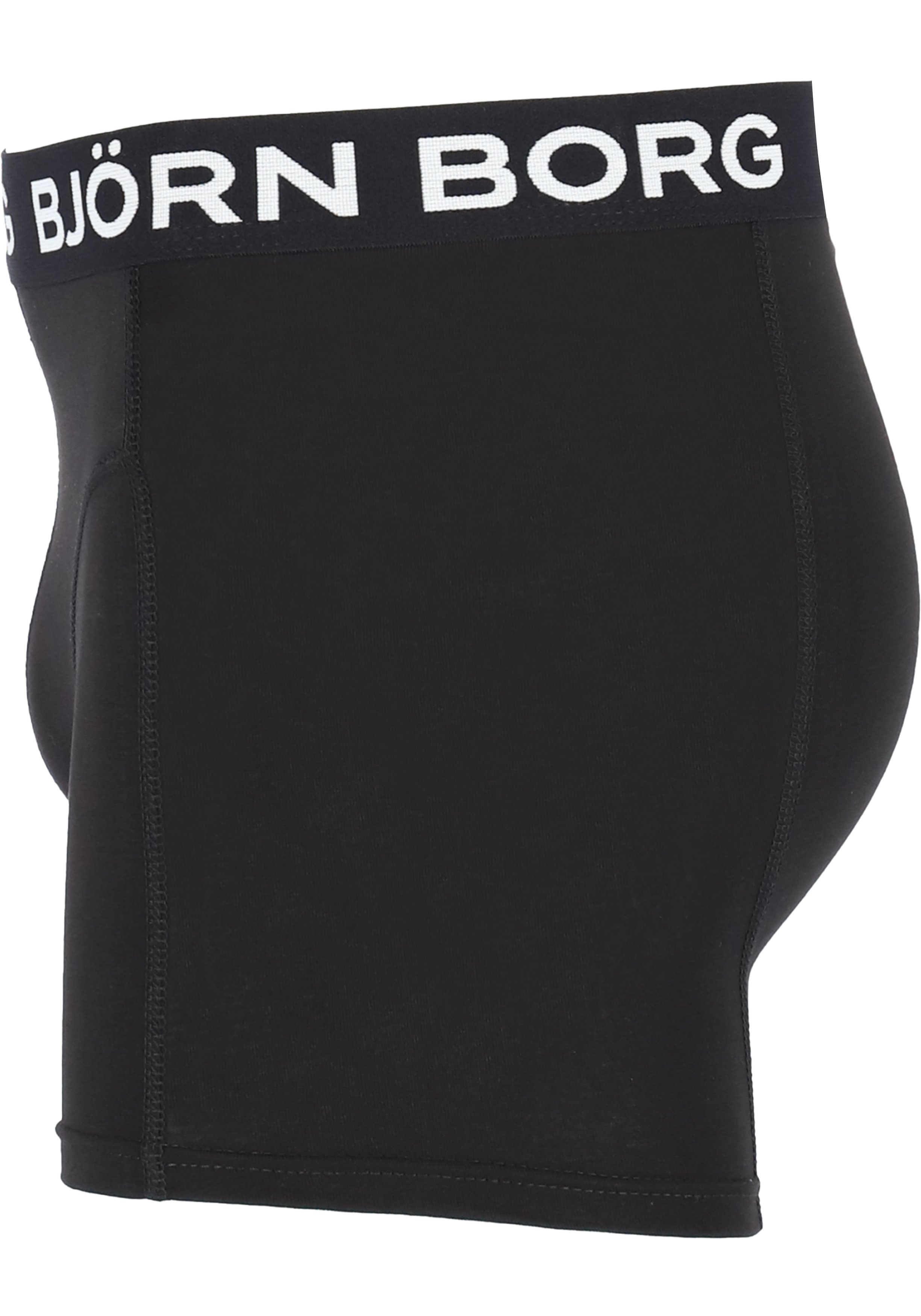 Bjorn Borg boxershorts Essential (7-pack), heren boxers normale lengte, zwart