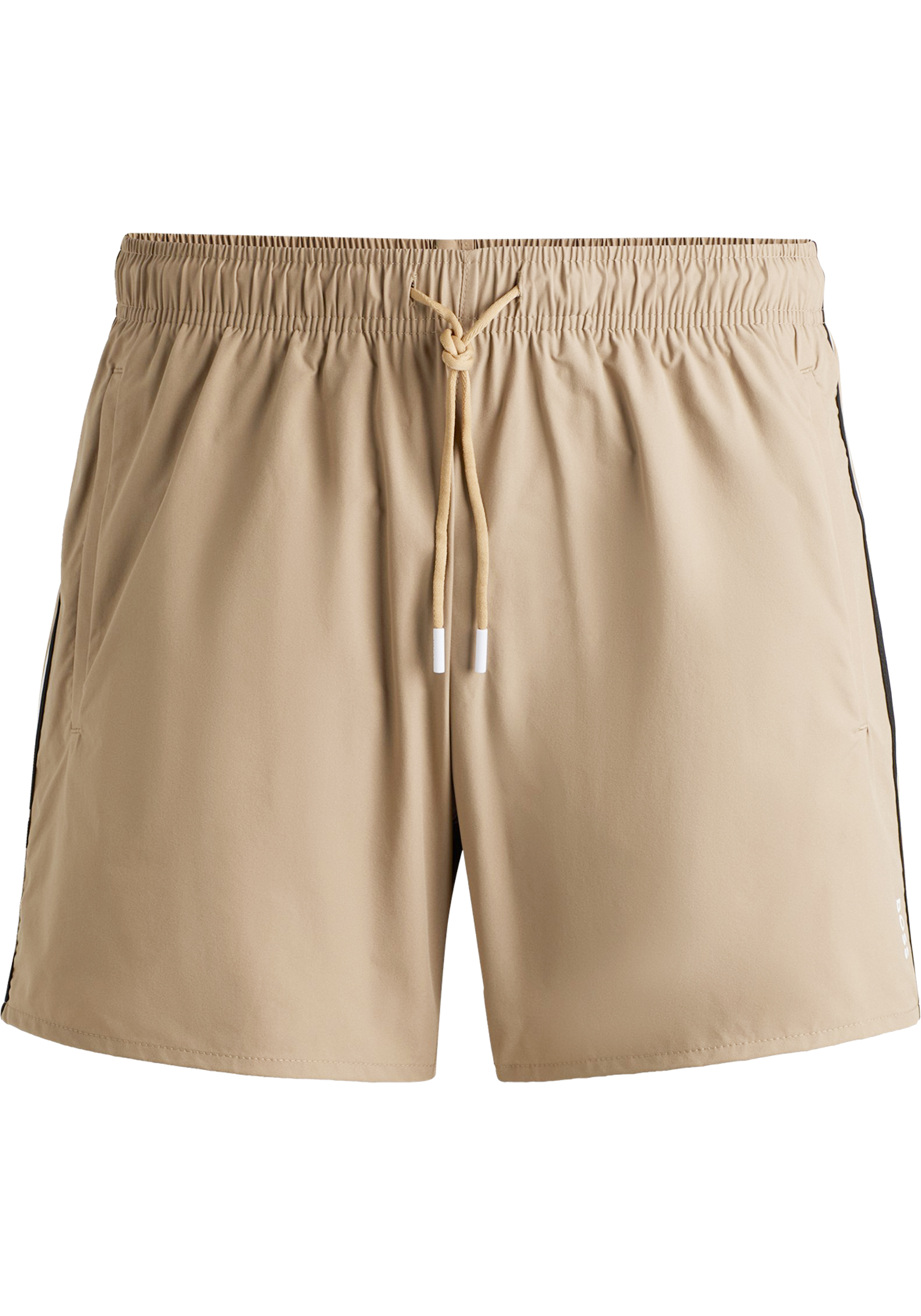 HUGO BOSS Iconic swim shorts, heren zwembroek, licht beige