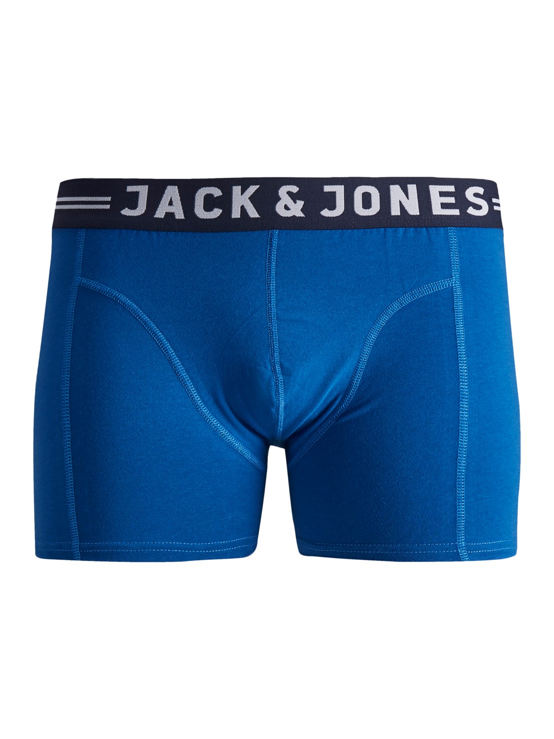 JACK & JONES Jacsense trunks (1-pack), heren boxer normale lengte, blauw