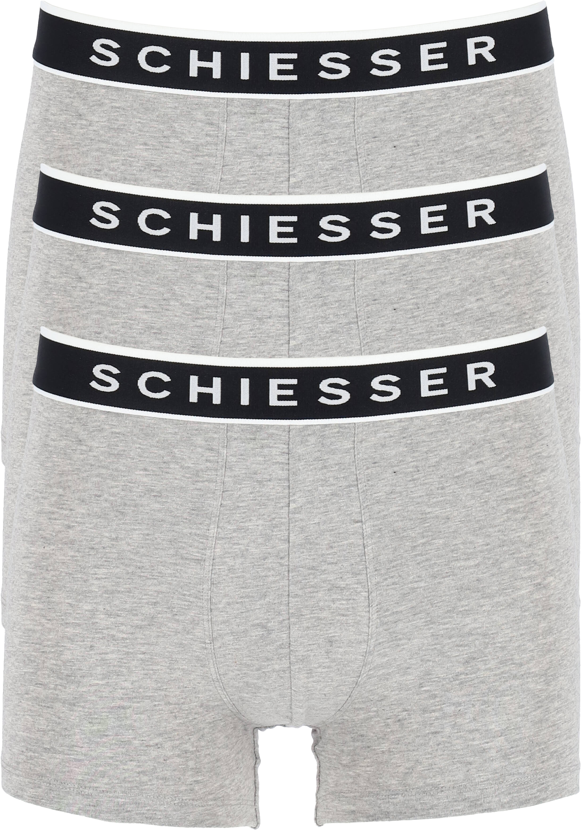 SCHIESSER 95/5 shorts (3-pack), grijs