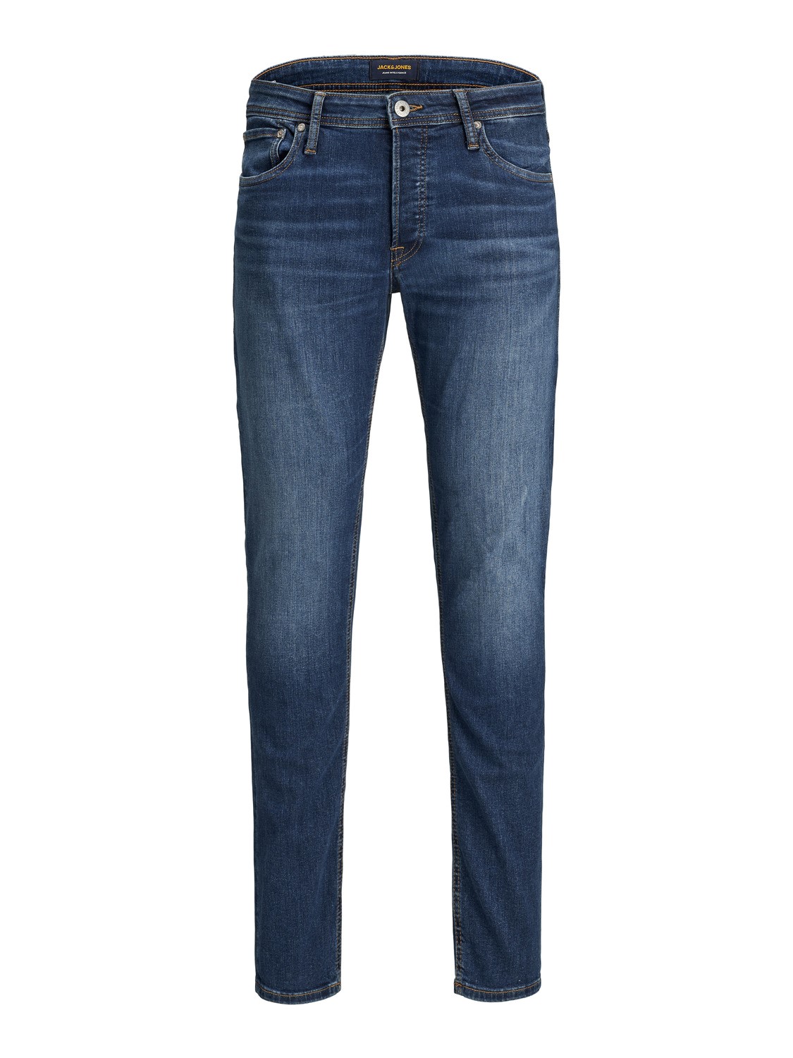 JACK & JONES Glenn Original slim fit, heren jeans, denimblauw