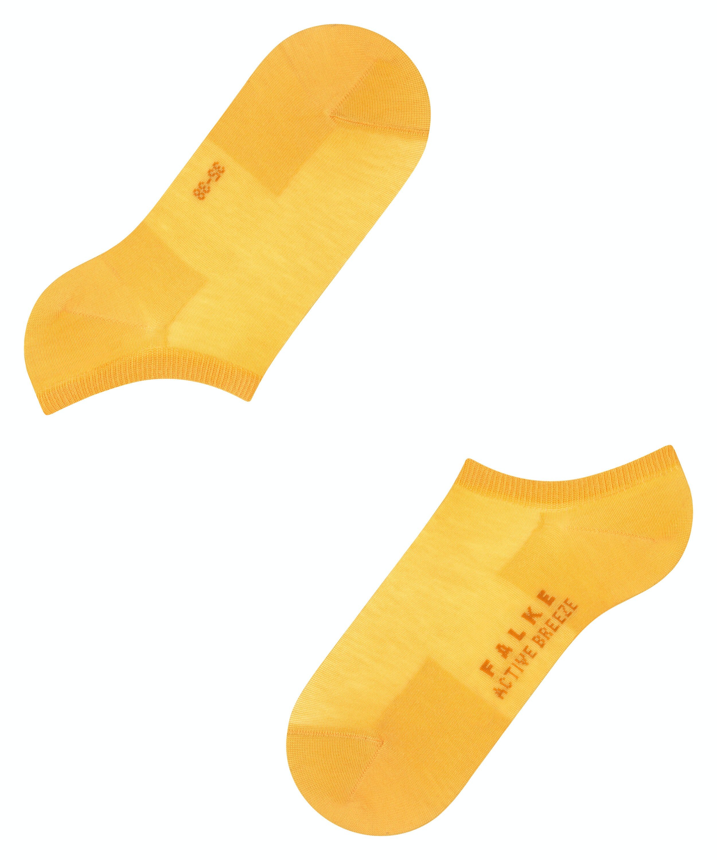 FALKE Active Breeze dames sneakersokken, geel (mustard)