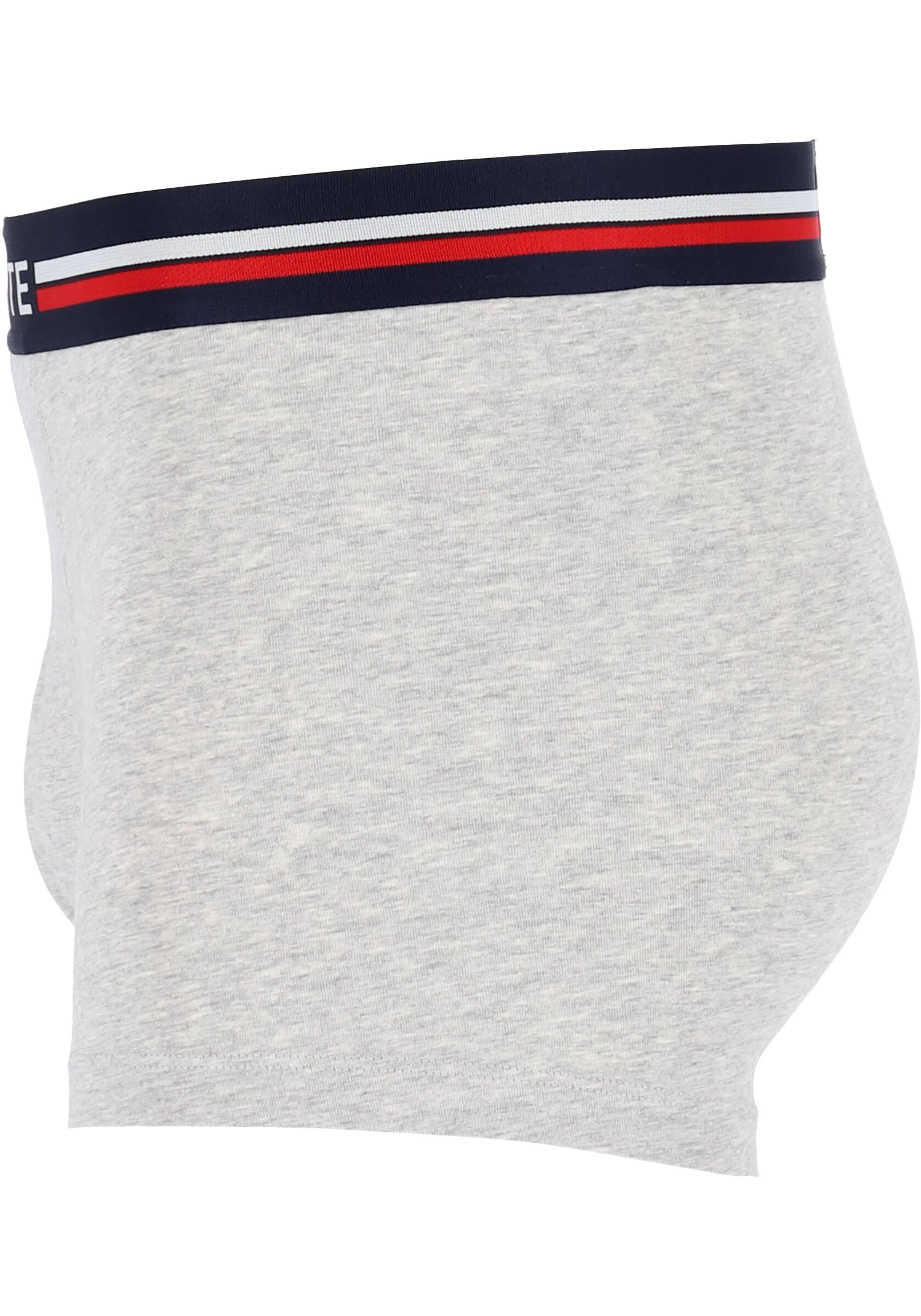 Lacoste Boxer Trunks (3-pack), heren boxers kort, rood, grijs en blauw