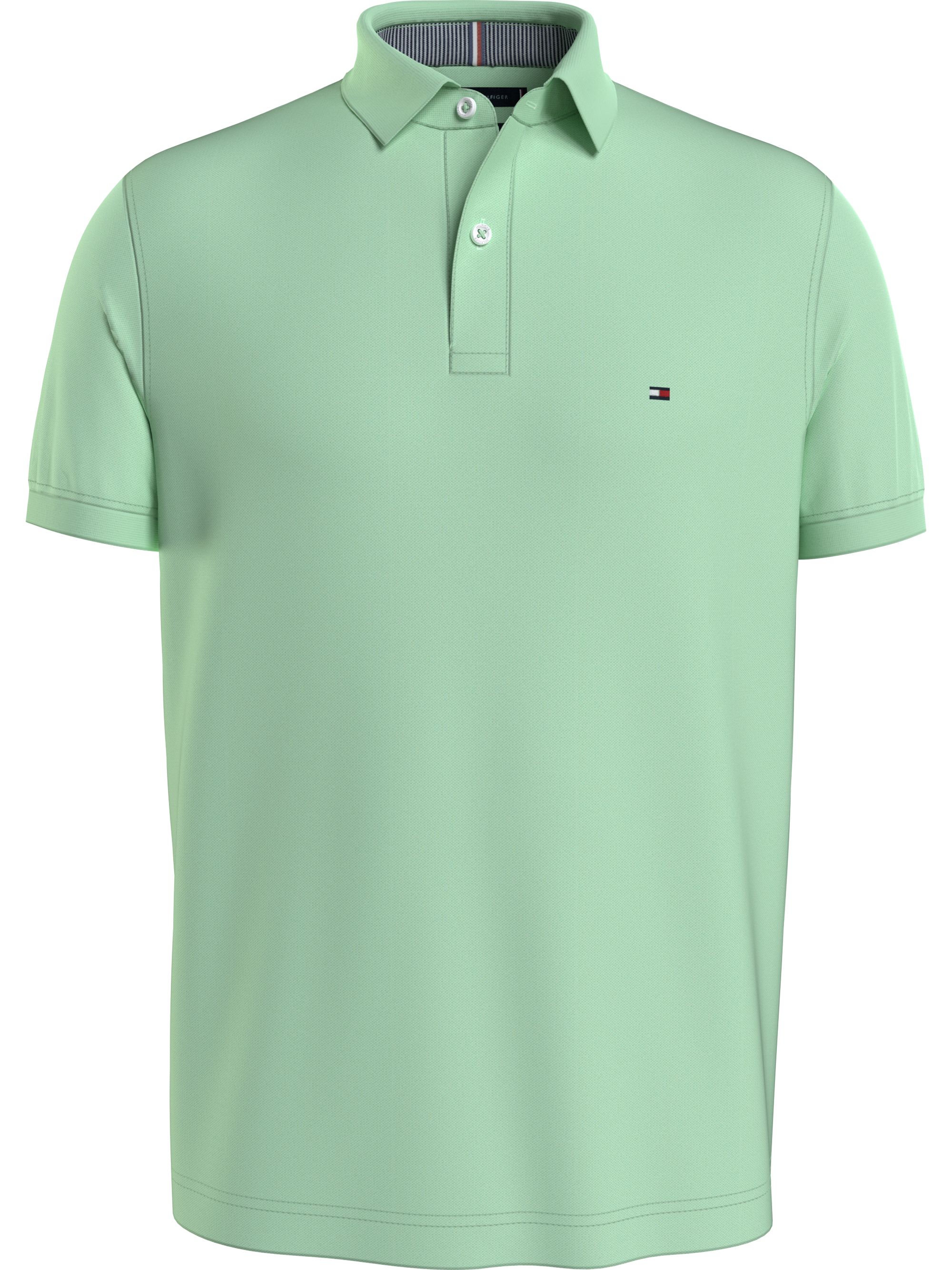 Tommy Hilfiger 1985 Regular Polo, heren poloshirt, mintgroen