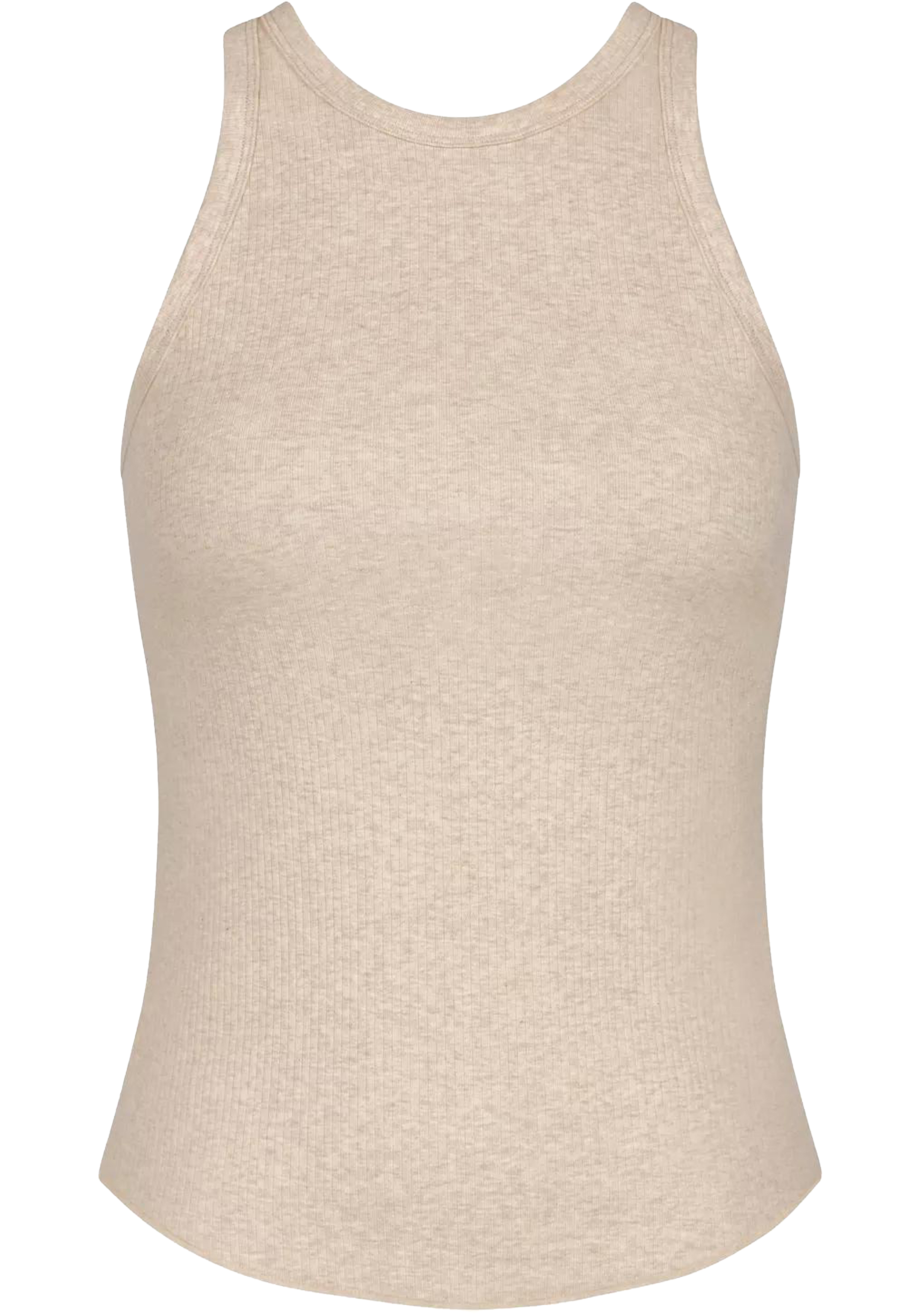 Sloggi Women GO Ribbed Tank Top (1-pack), dames singlet, beige melange