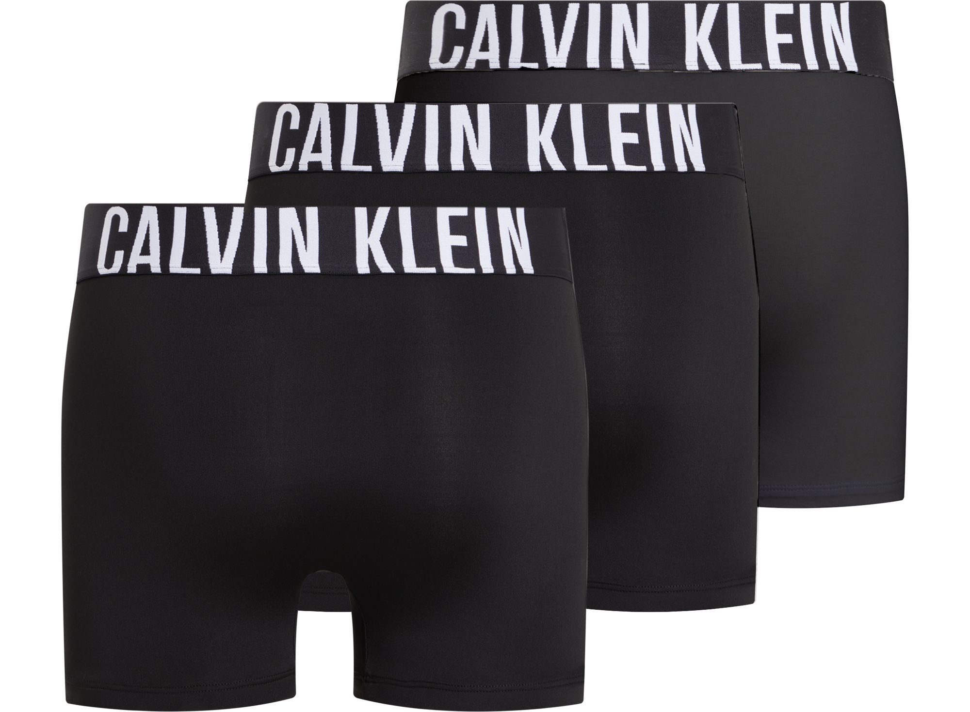 Calvin Klein Boxer Briefs (3-pack), heren boxers extra lang, zwart