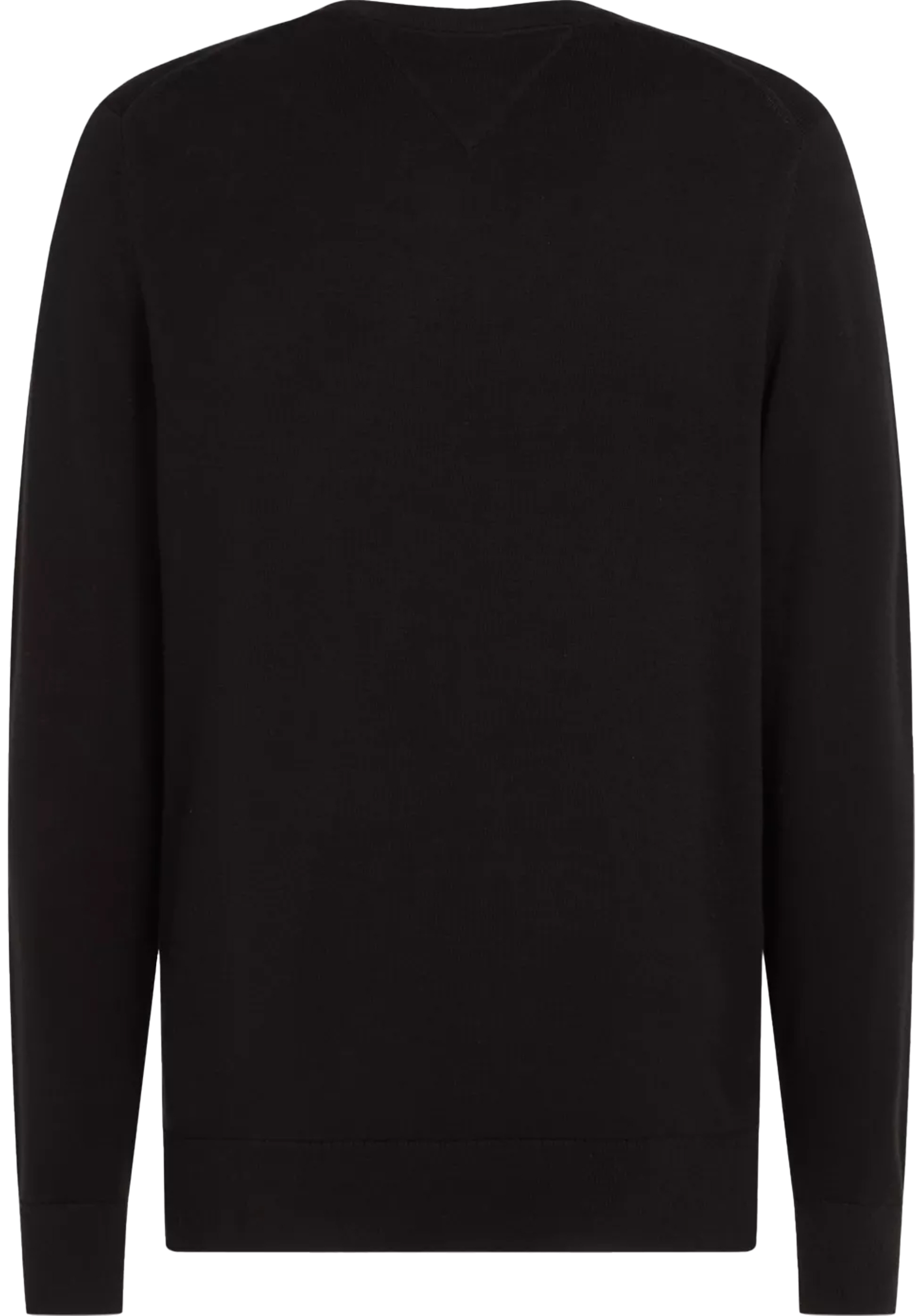 Tommy Hilfiger heren pullover katoen, zwart