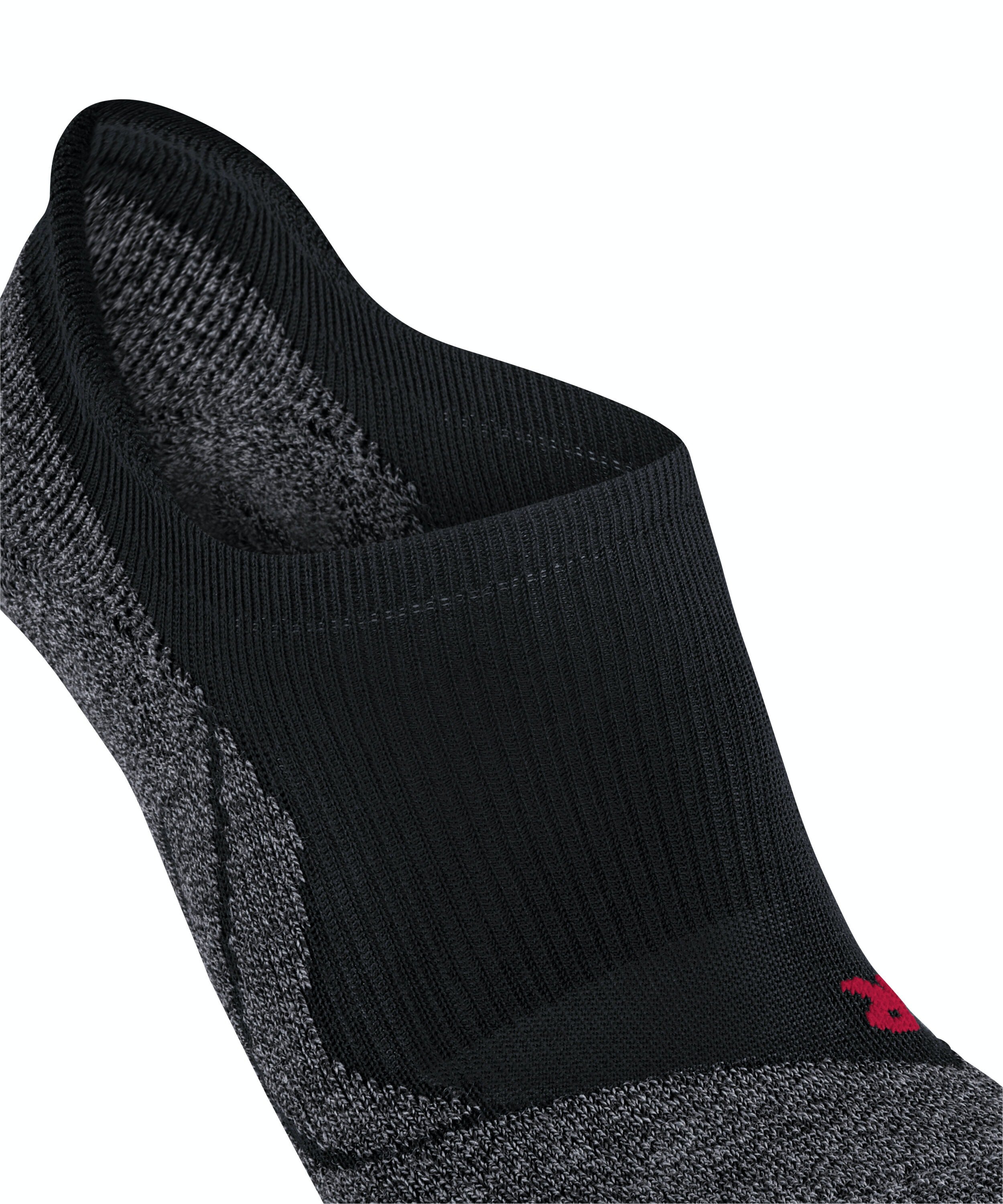 FALKE RU3 Comfort Invisible dames running kousenvoetjes, zwart (black-mix)