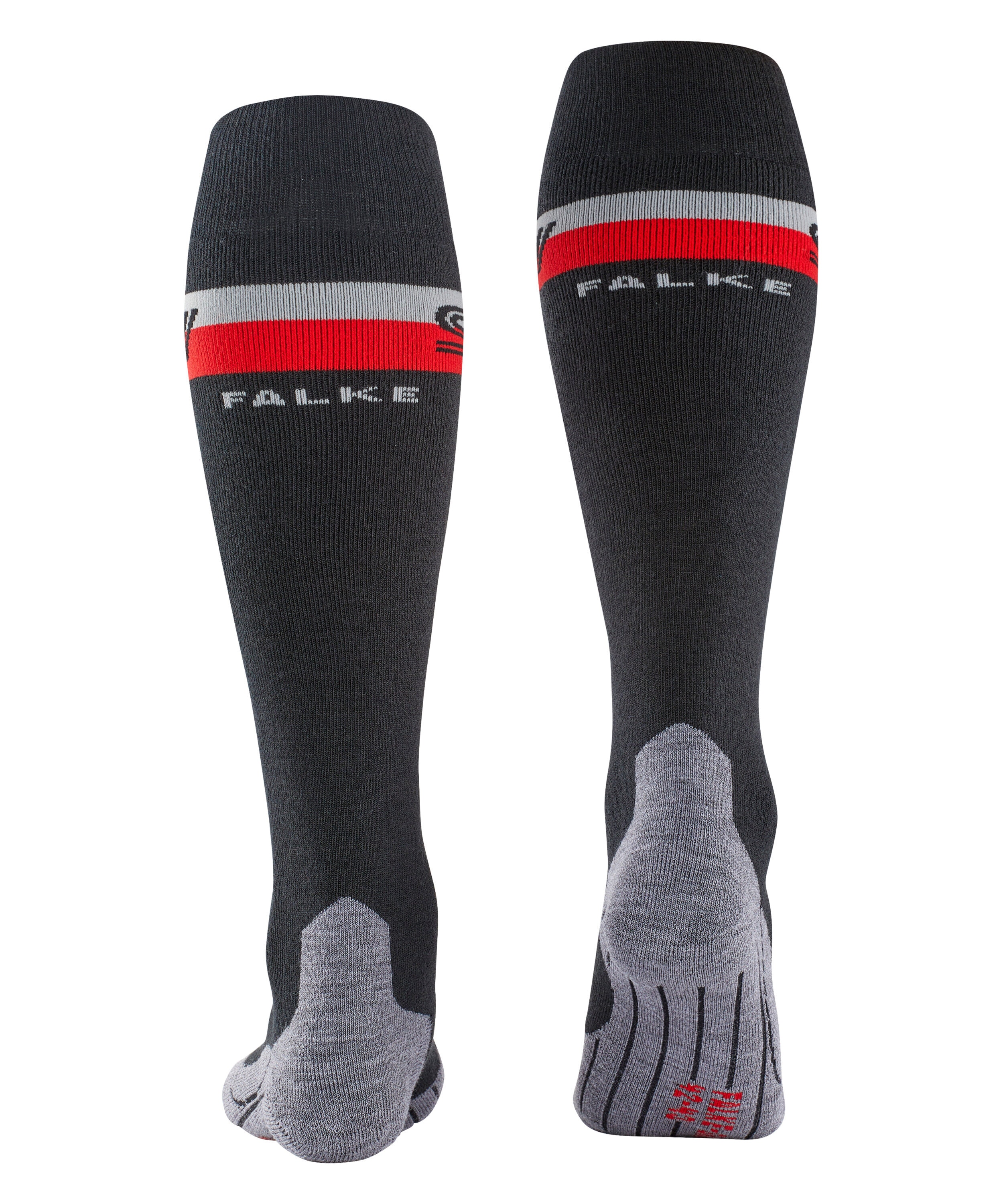 FALKE SK2 Intermediate heren skiing kniekousen, zwart (black-mix)