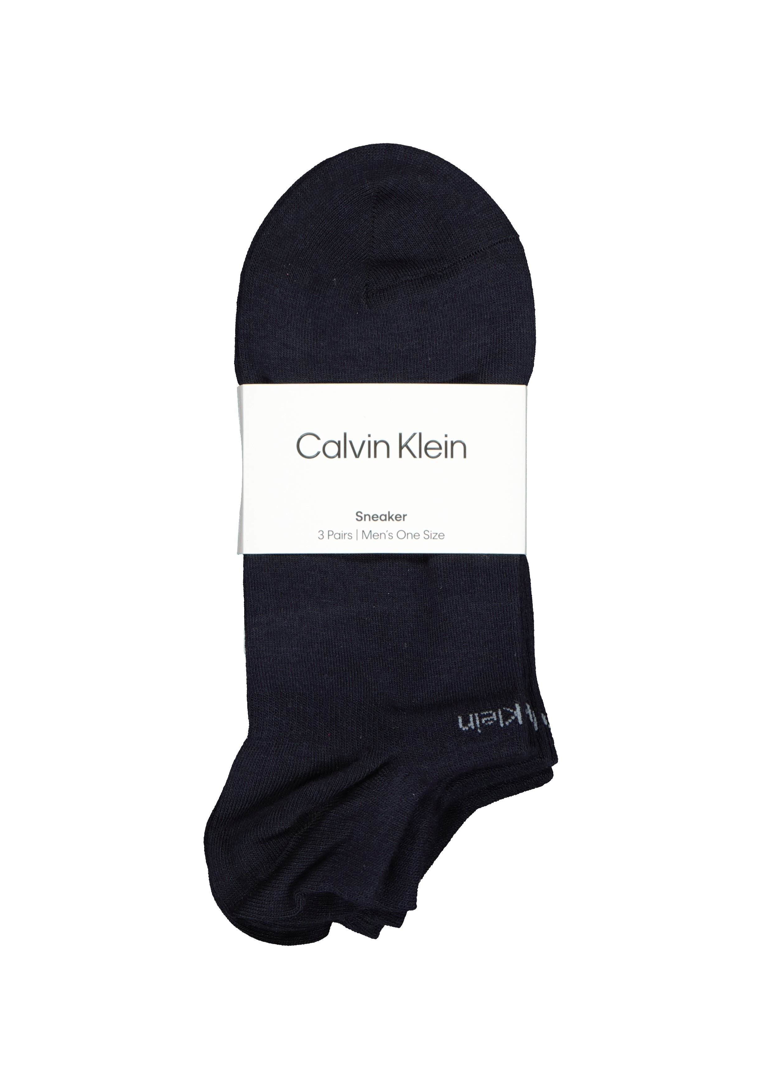 Calvin Klein herensokken Owen (3-pack), onzichtbare vochtregulerende sokken, donkerblauw