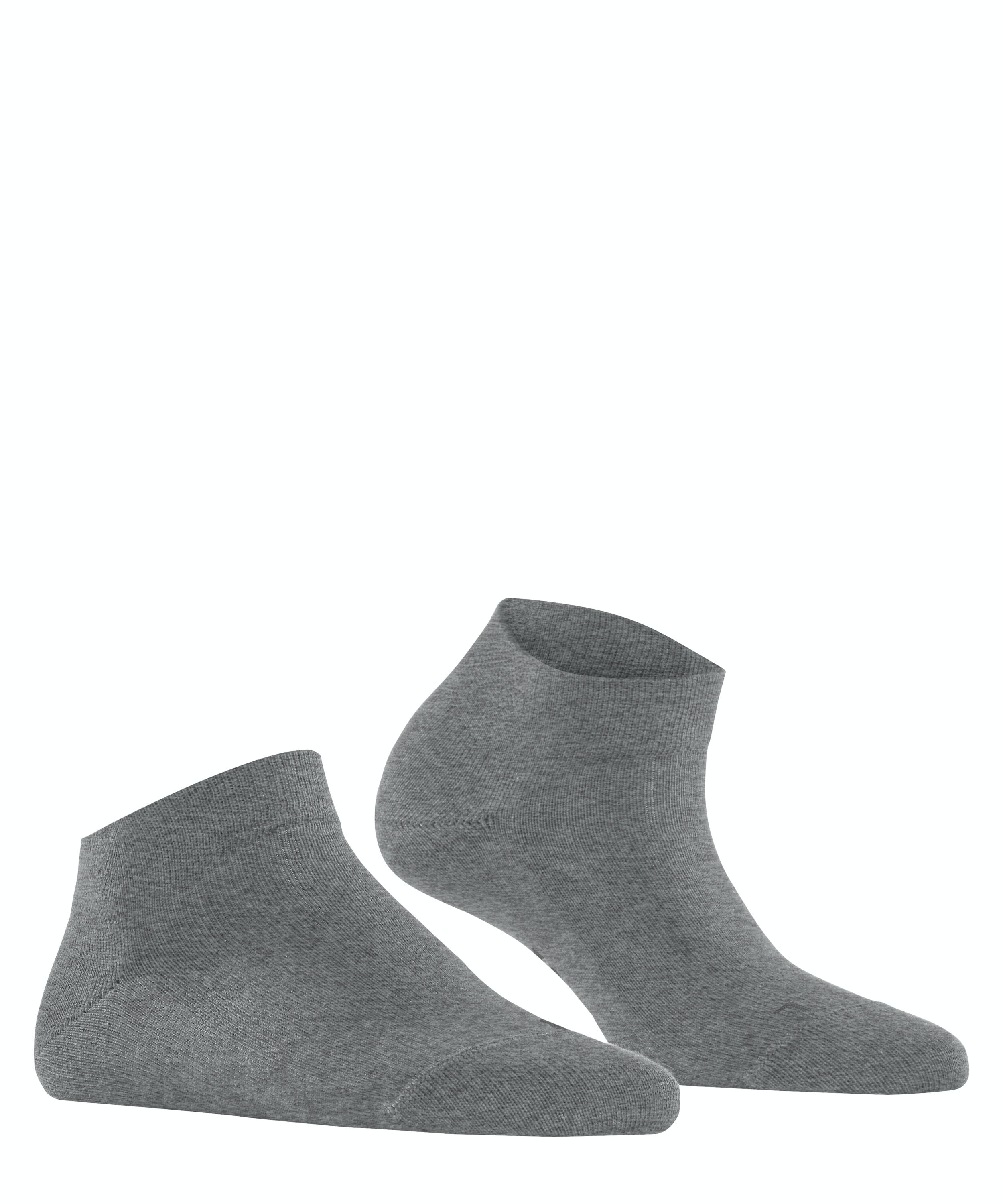 FALKE Sensitive London dames sneakersokken, grijs (light greymel.)