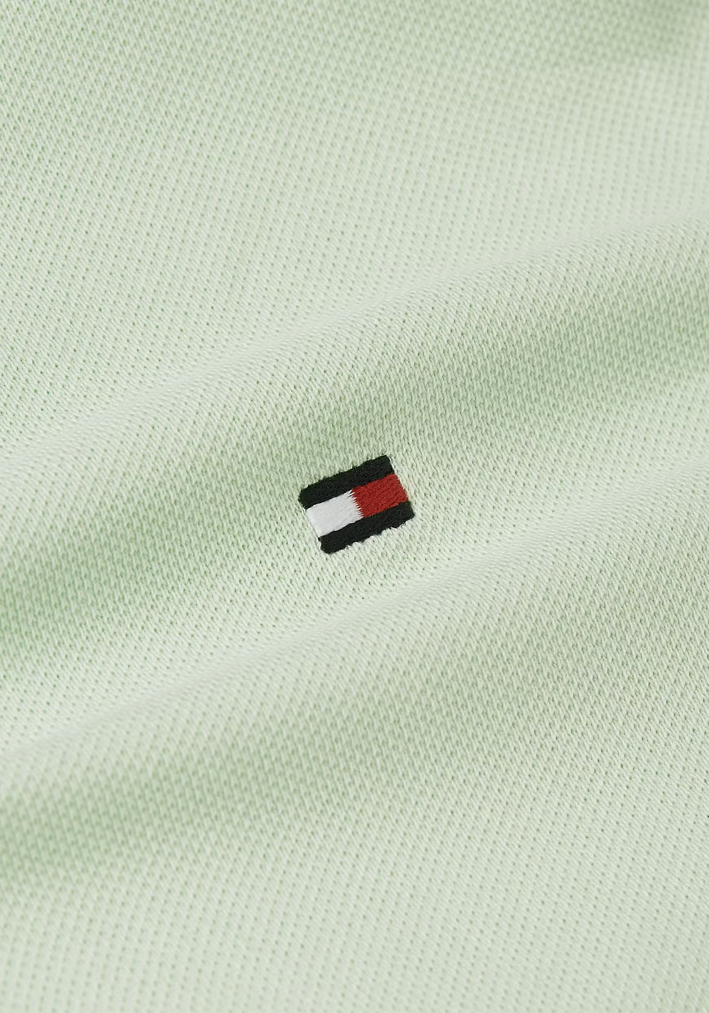 Tommy Hilfiger 1985 Slim Polo, heren poloshirt, groen