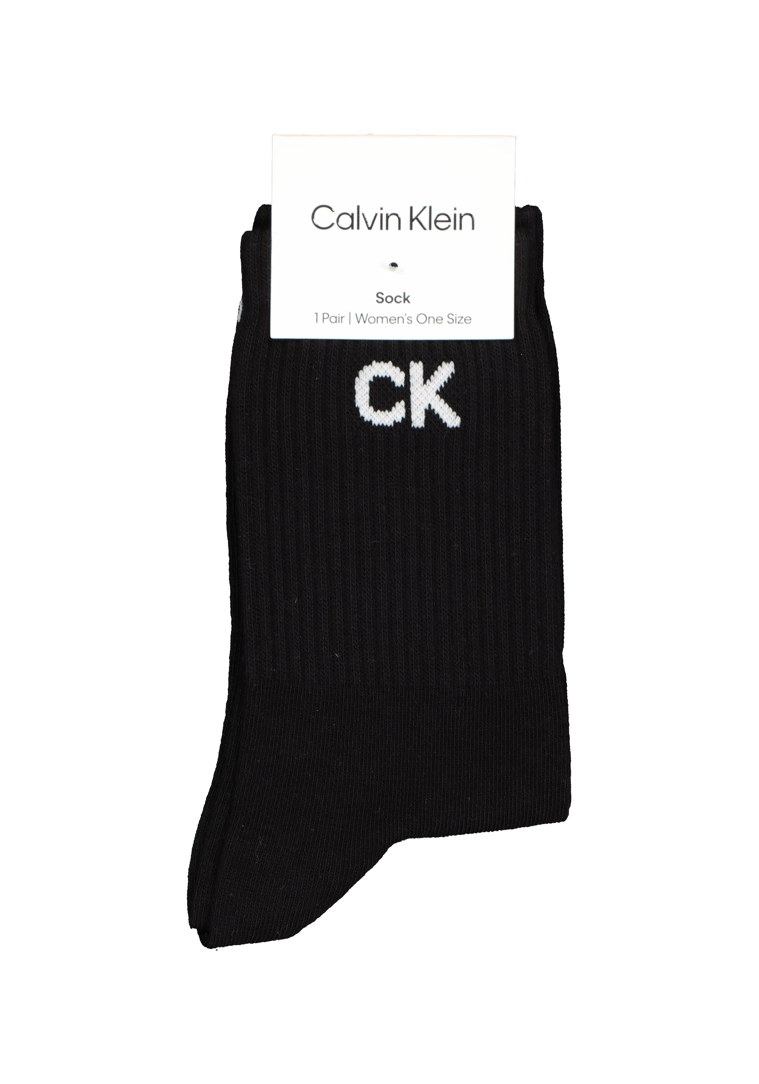 Calvin Klein damessokken Keira (1-pack), korte sokken, zwart