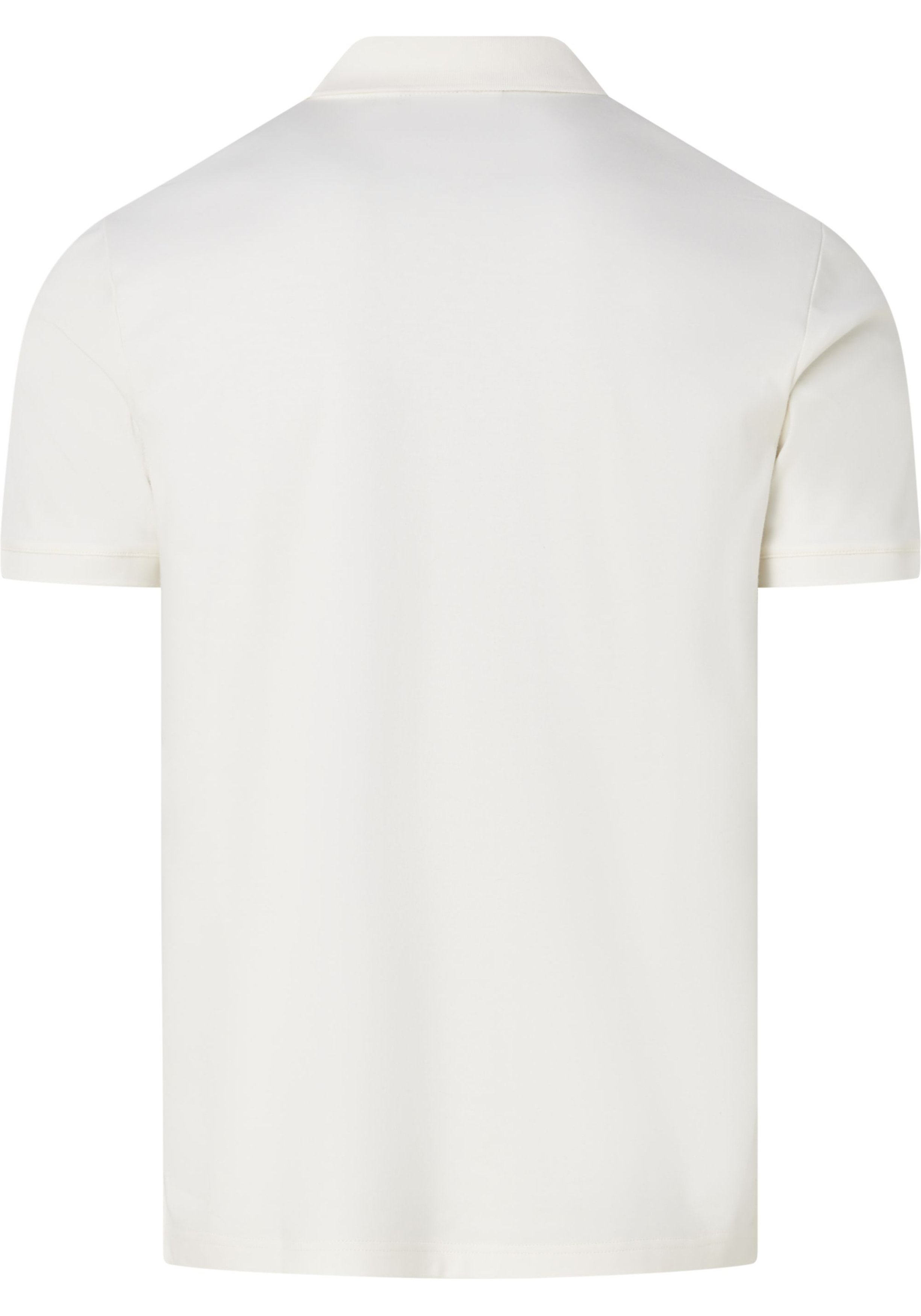 Calvin Klein Smooth Cotton Slim Polo, off white