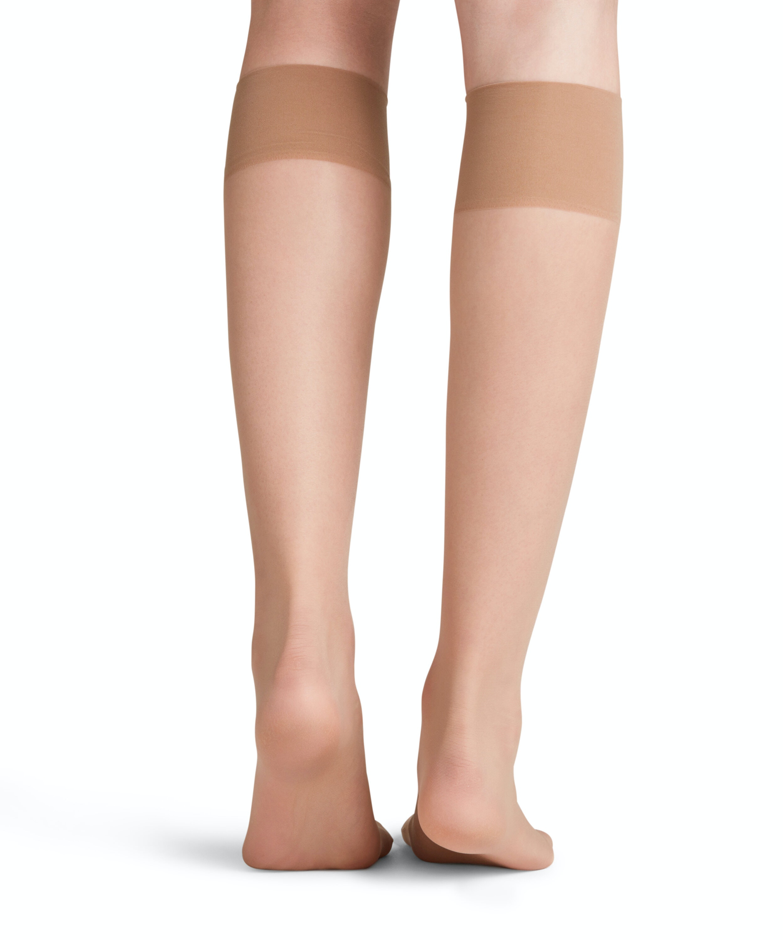 FALKE Seidenglatt 15 DEN dames kniekousen, beige (cocoon)