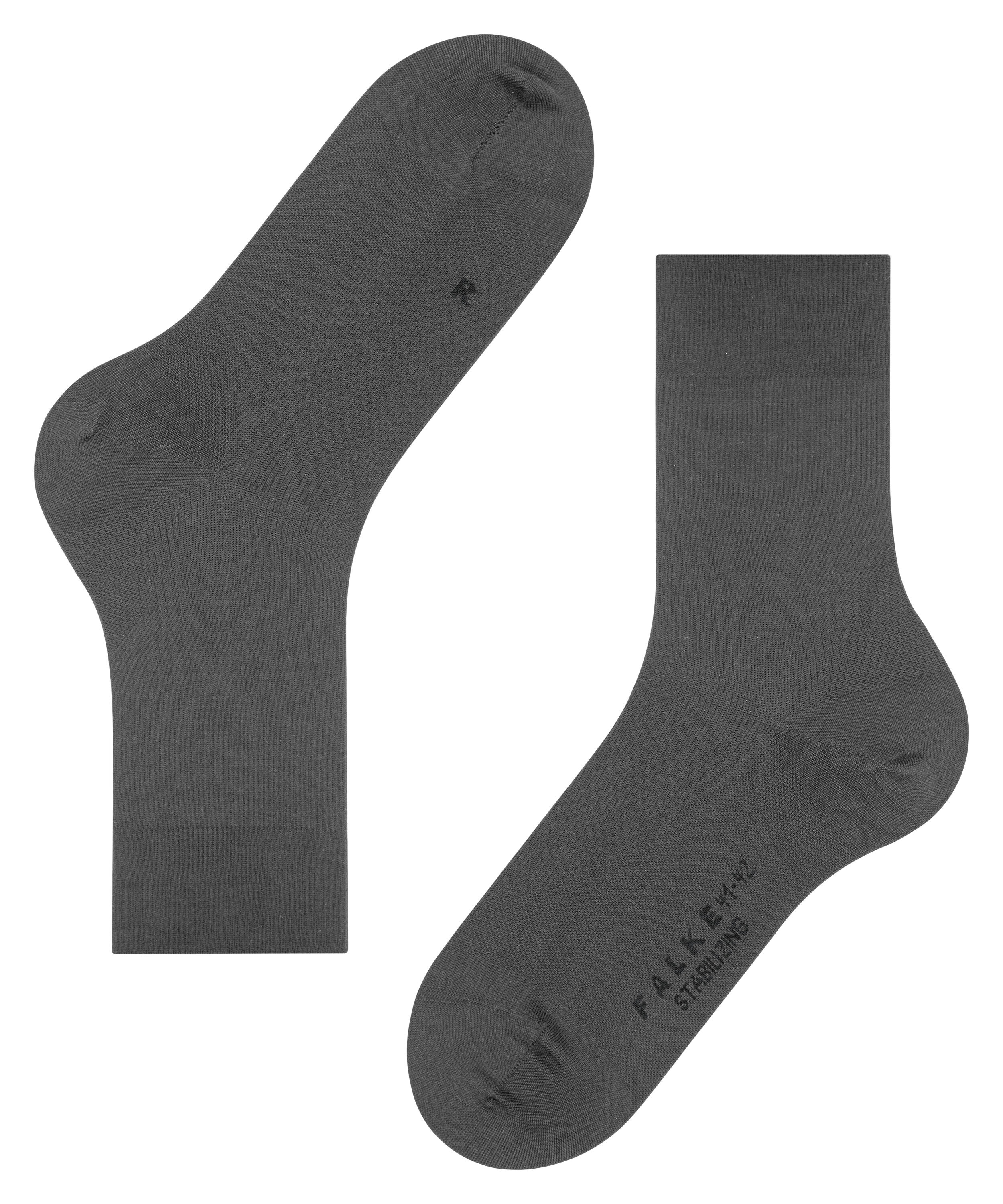 FALKE Stabilizing Wool Everyday herensokken, donkergrijs (dark grey)