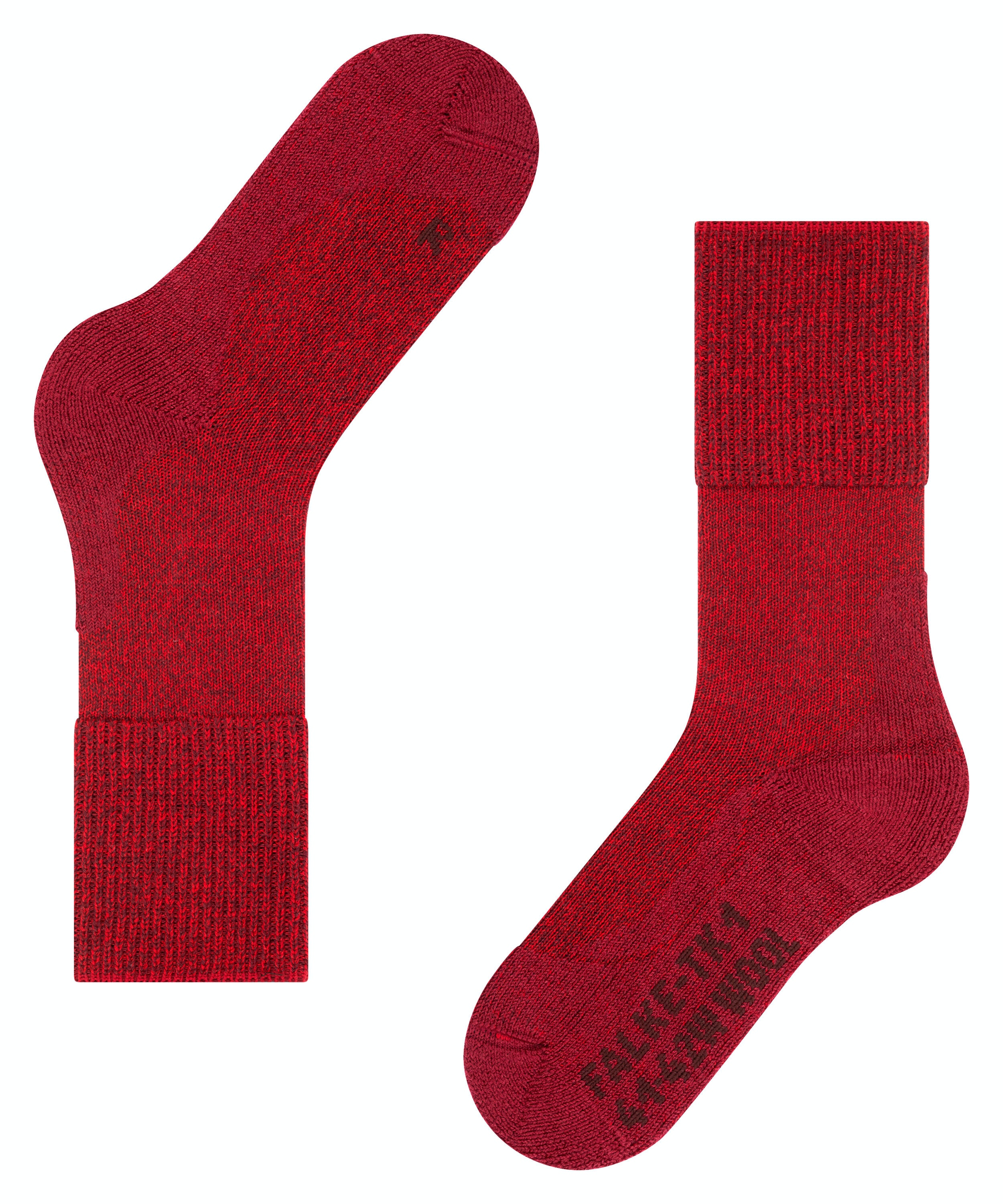 FALKE TK1 Adventure Wool dames trekking sokken, rood (scarlet)