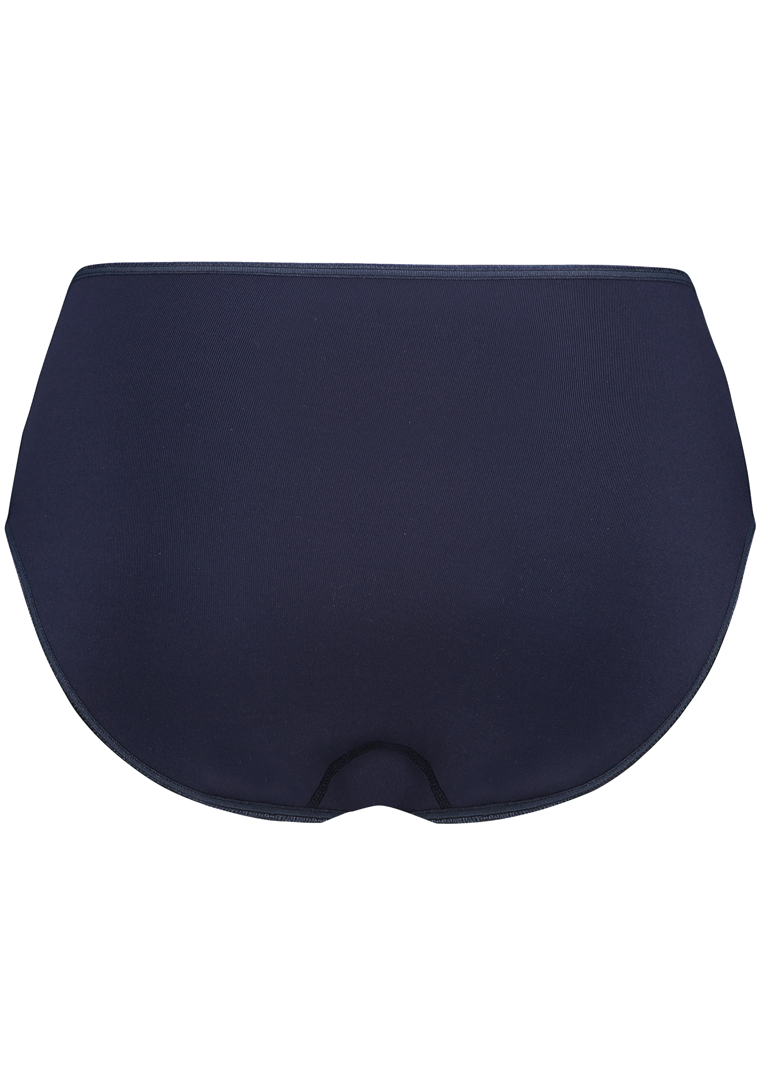 RJ Bodywear Pure Color dames midi brief, donkerblauw