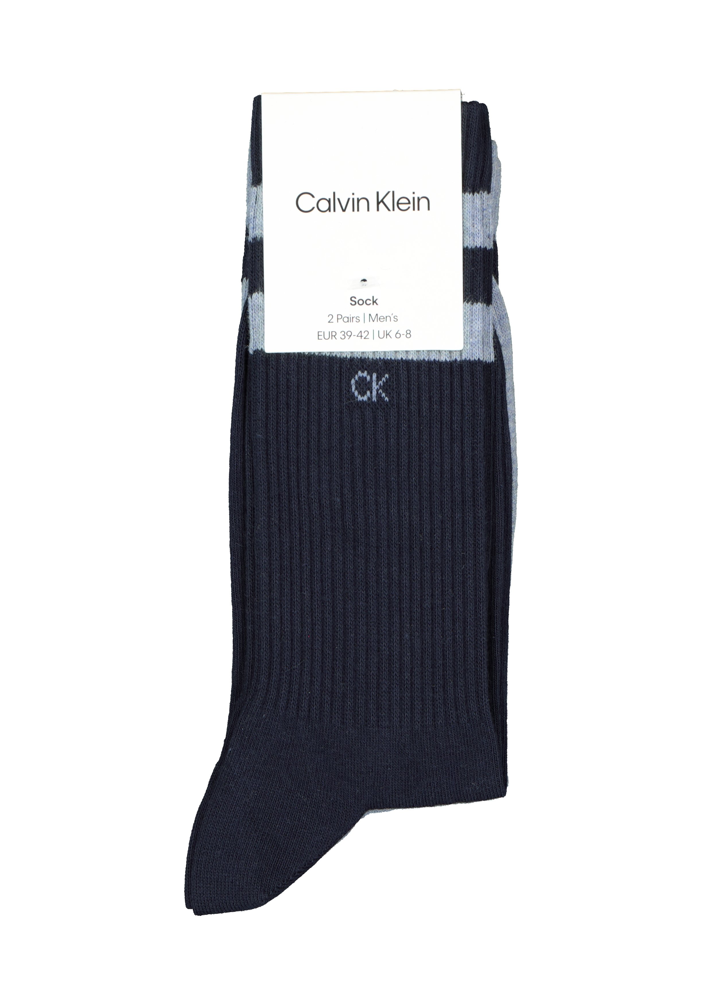 Calvin Klein herensokken Maurice (2-pack), licht- en donkerblauw