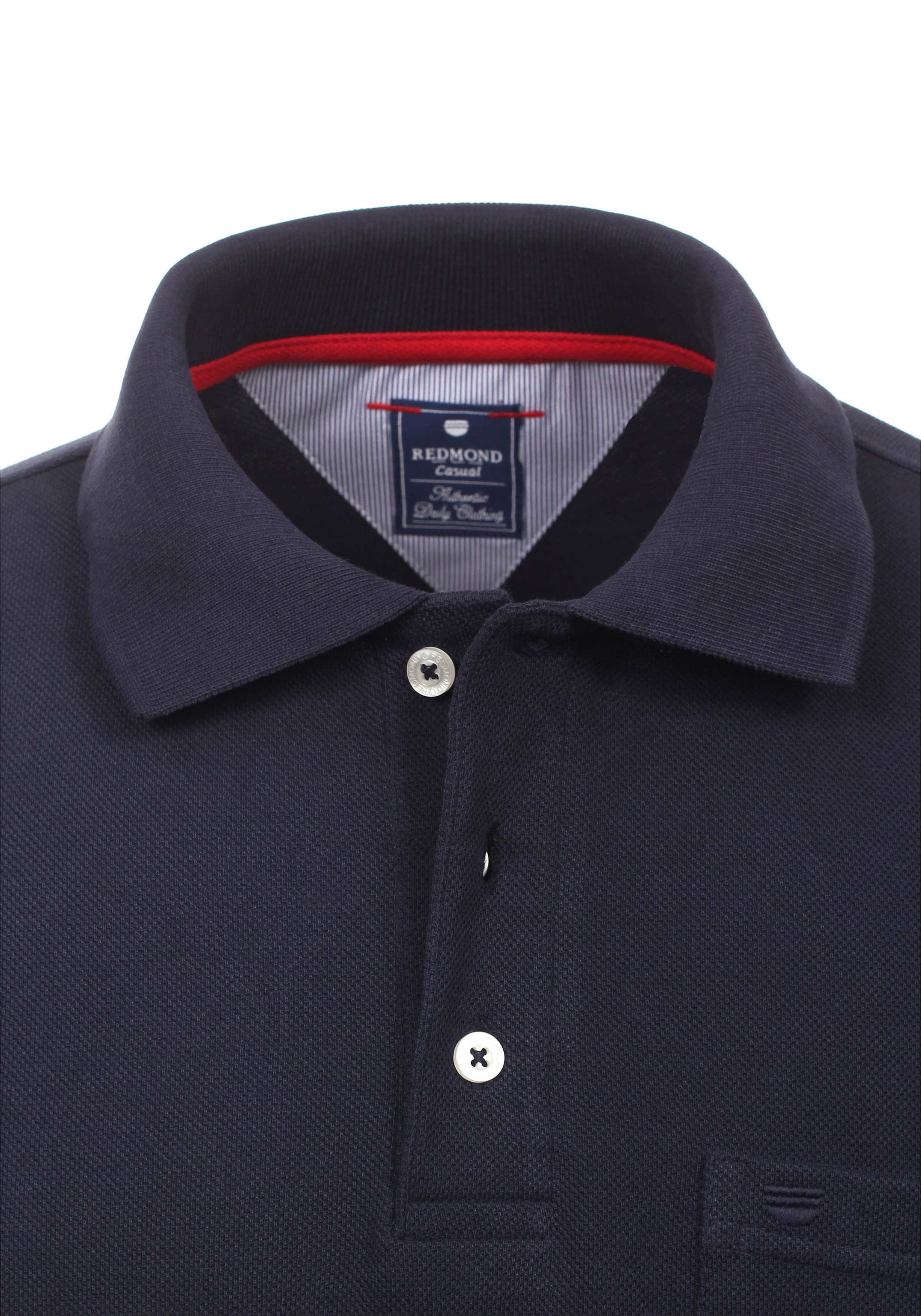 Redmond regular fit poloshirt, marine blauw