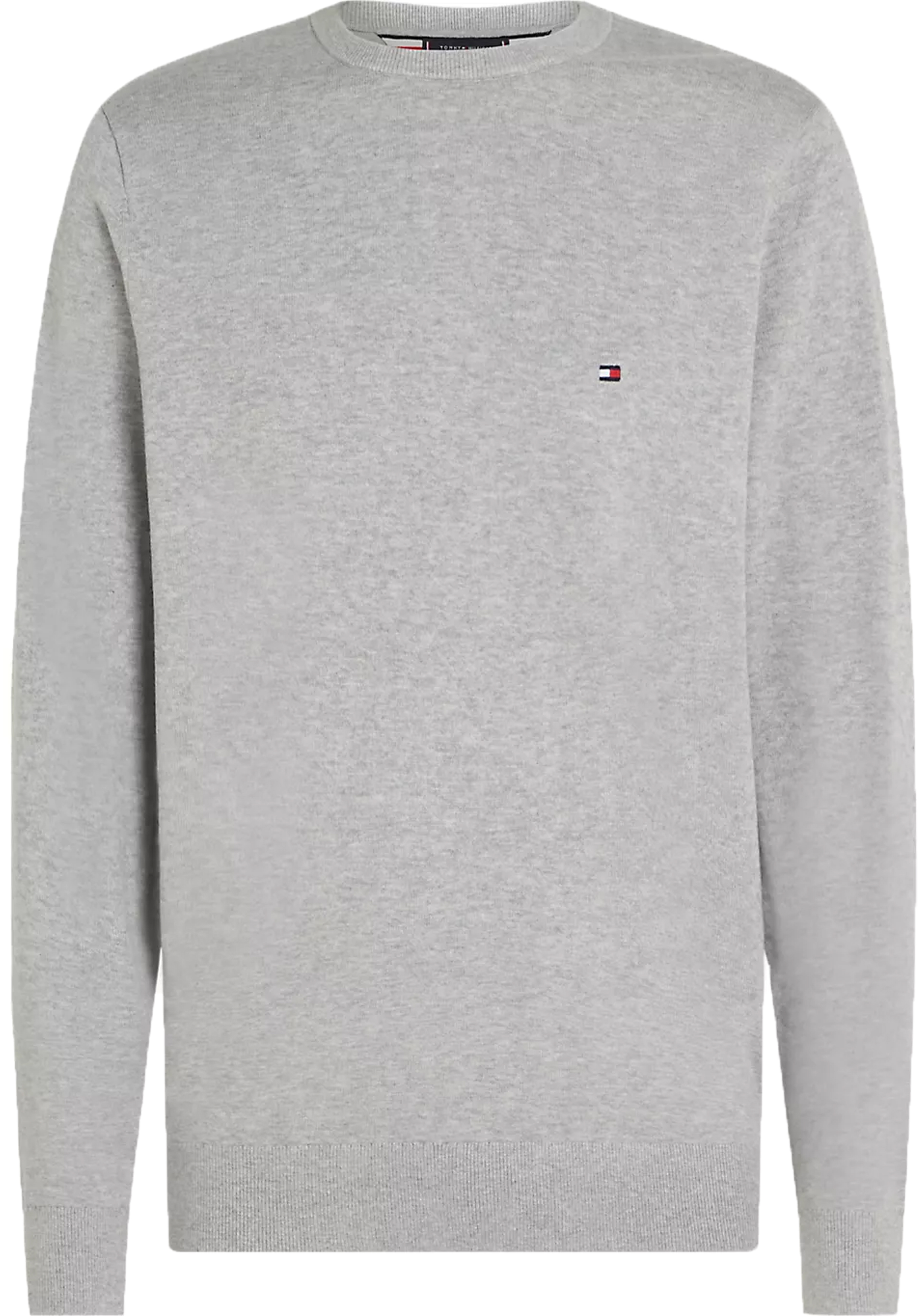 Tommy Hilfiger heren pullover katoen, grijs